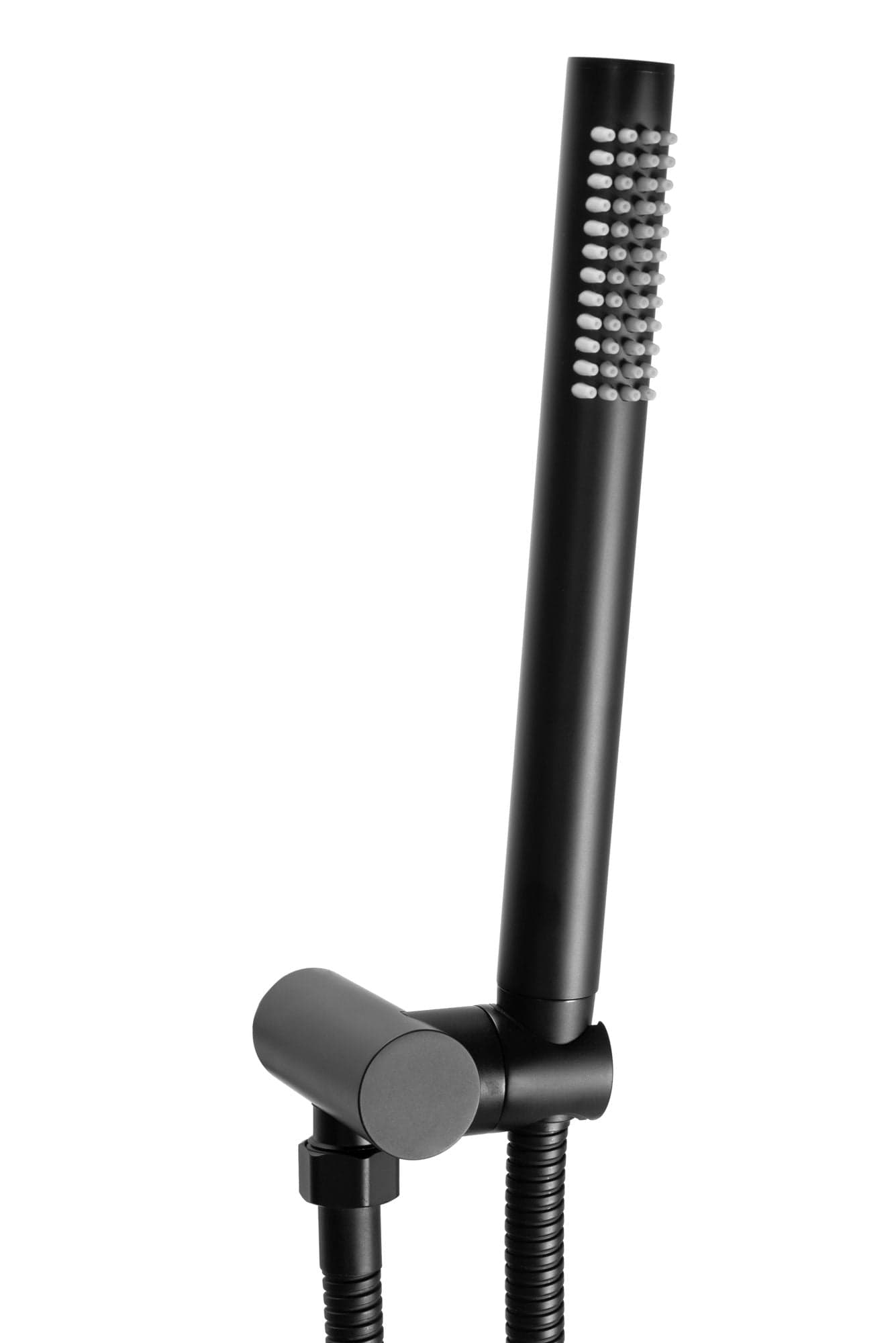 Set de duș încastrat Rea Lungo Miler negru mat cu termostat si 2 funcții de curgere