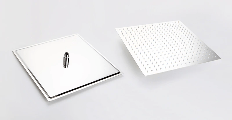 Set de dus cu para patrata 40 cm, 3 functii de curgere a apei, cod 1159