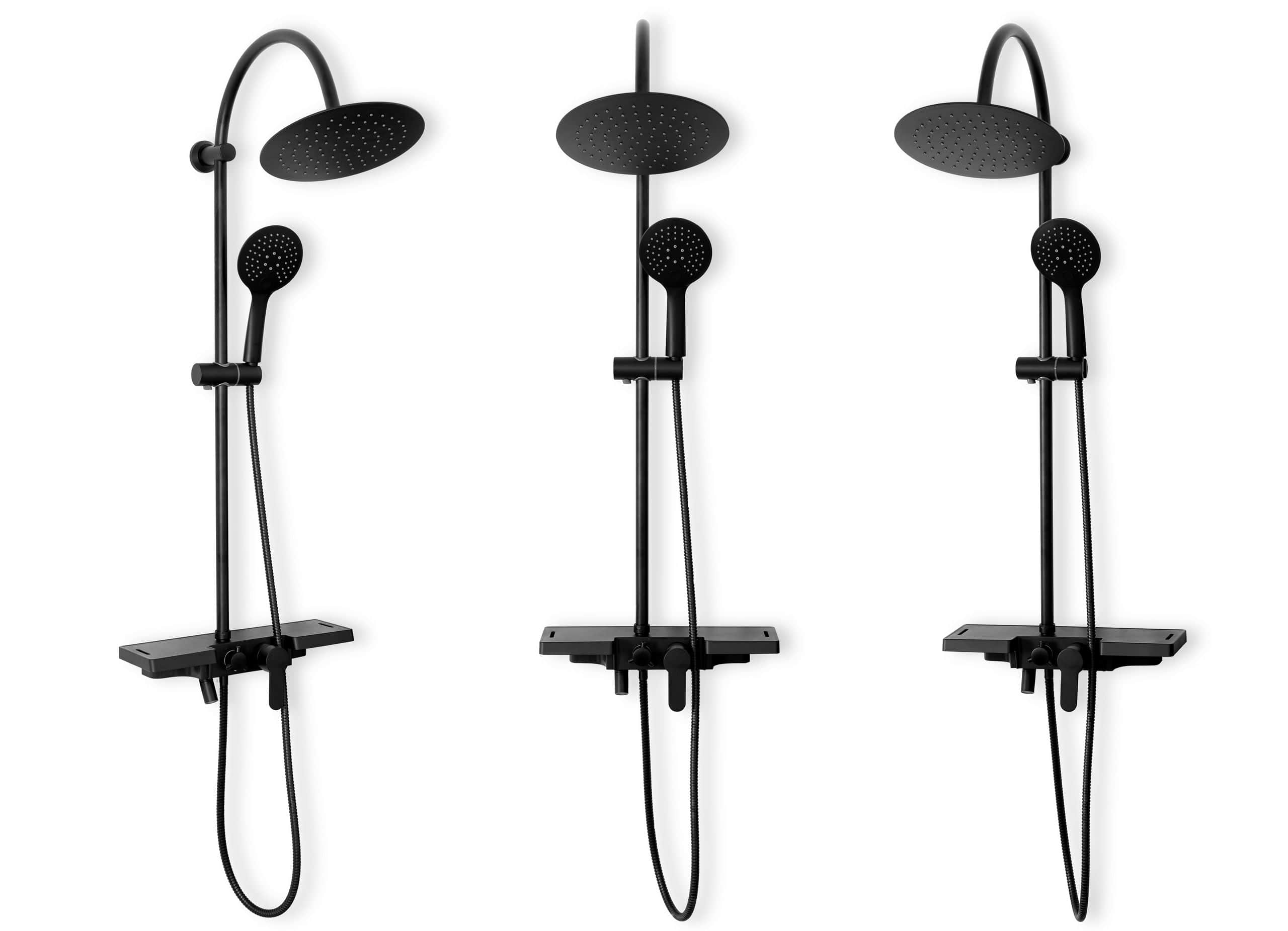 Set de dus cu Rea Vigo, negru mat