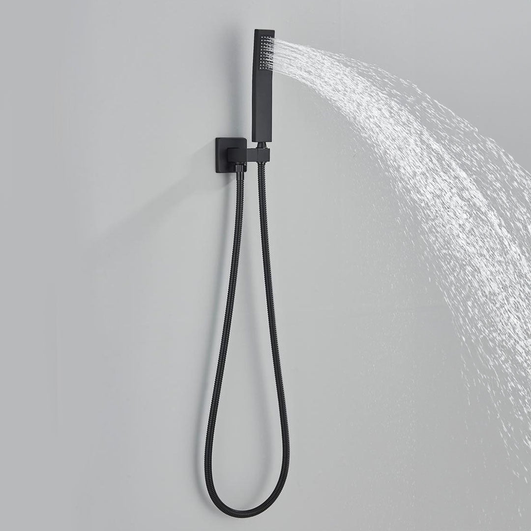 Set de dus incastrat in tavan, cu afisaj digital si lumini, cod 1693