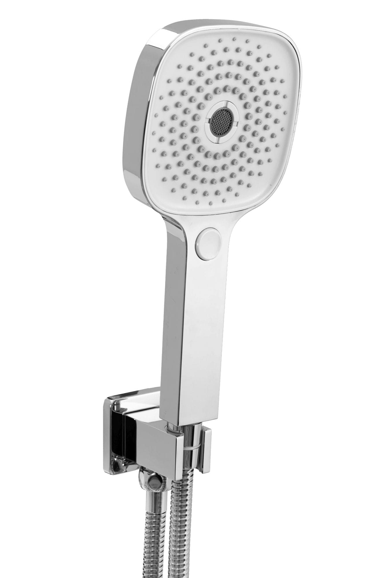 Set de dus încastrat Rea Orix crom cu 2 funcții de curgere