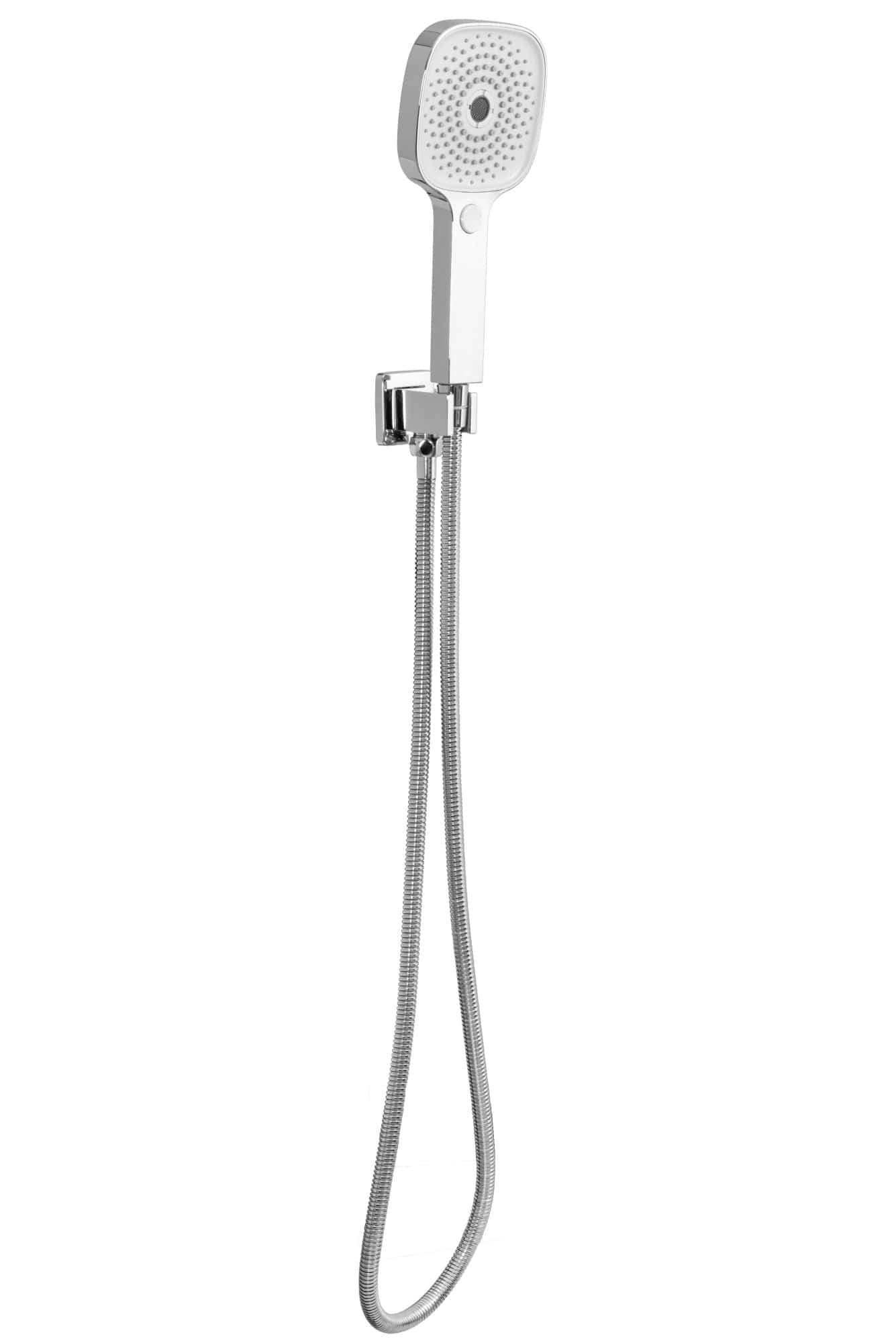 Set de dus încastrat Rea Orix crom cu 2 funcții de curgere