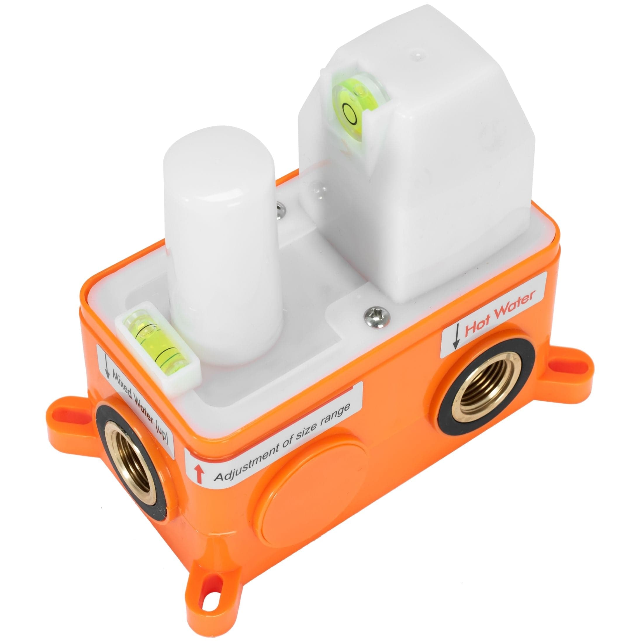 Set de dus încastrat Rea Orix crom cu 2 funcții de curgere