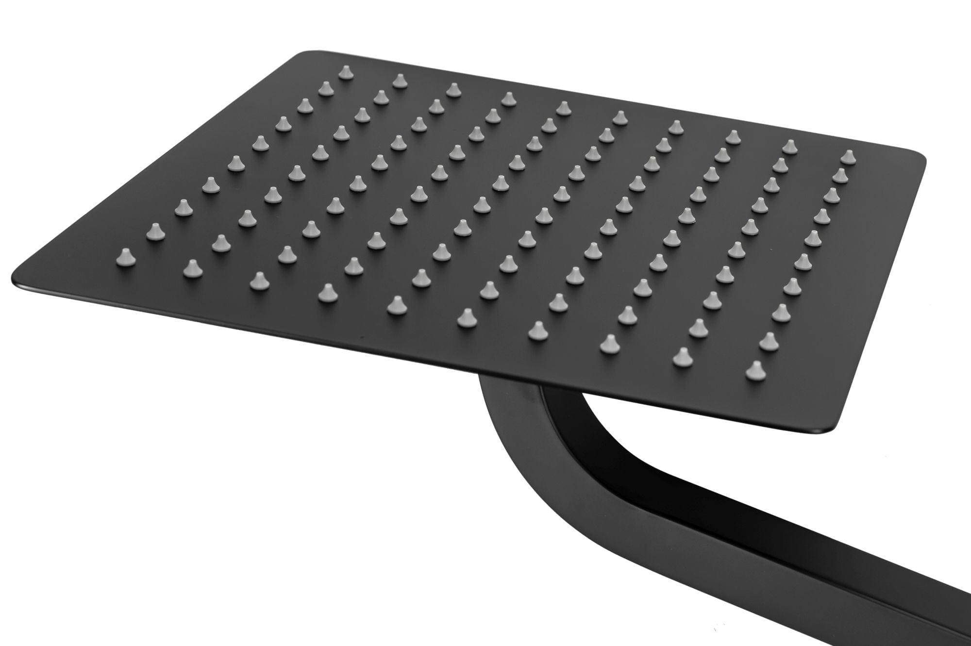 Set de dus încastrat Rea Orix negru mat cu 2 funcții de curgere