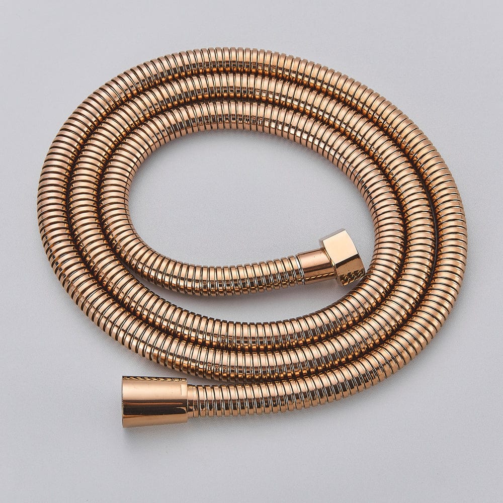 Set de dus Pale Rose cu para rotunda tip ploaie 25 cm, cod 1505