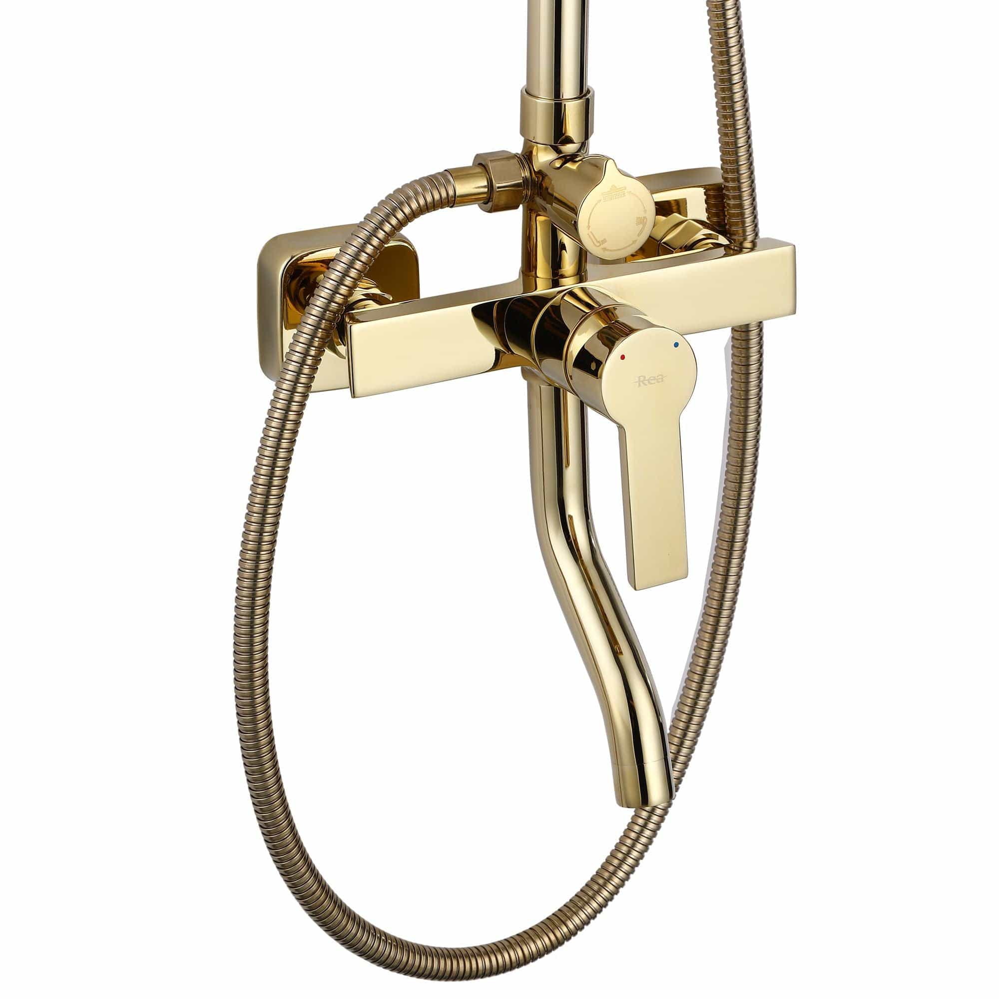 Set de dus Rea Argus, auriu lucios