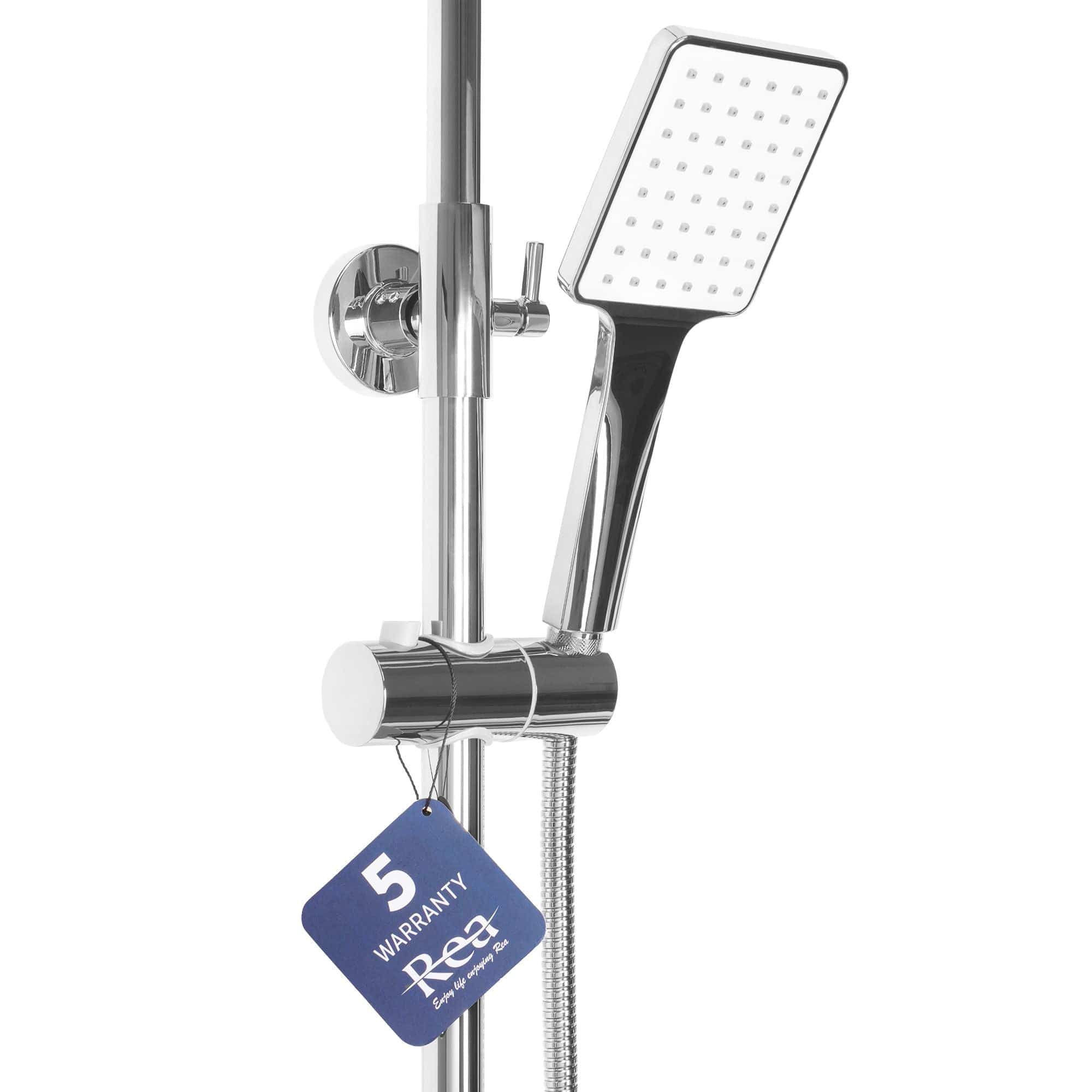 Set de dus Rea Maximus, argintiu lucios