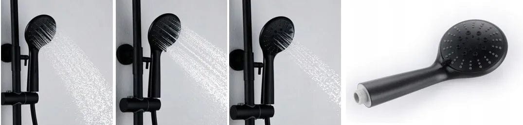 Set de dus Rea Roger, negru mat