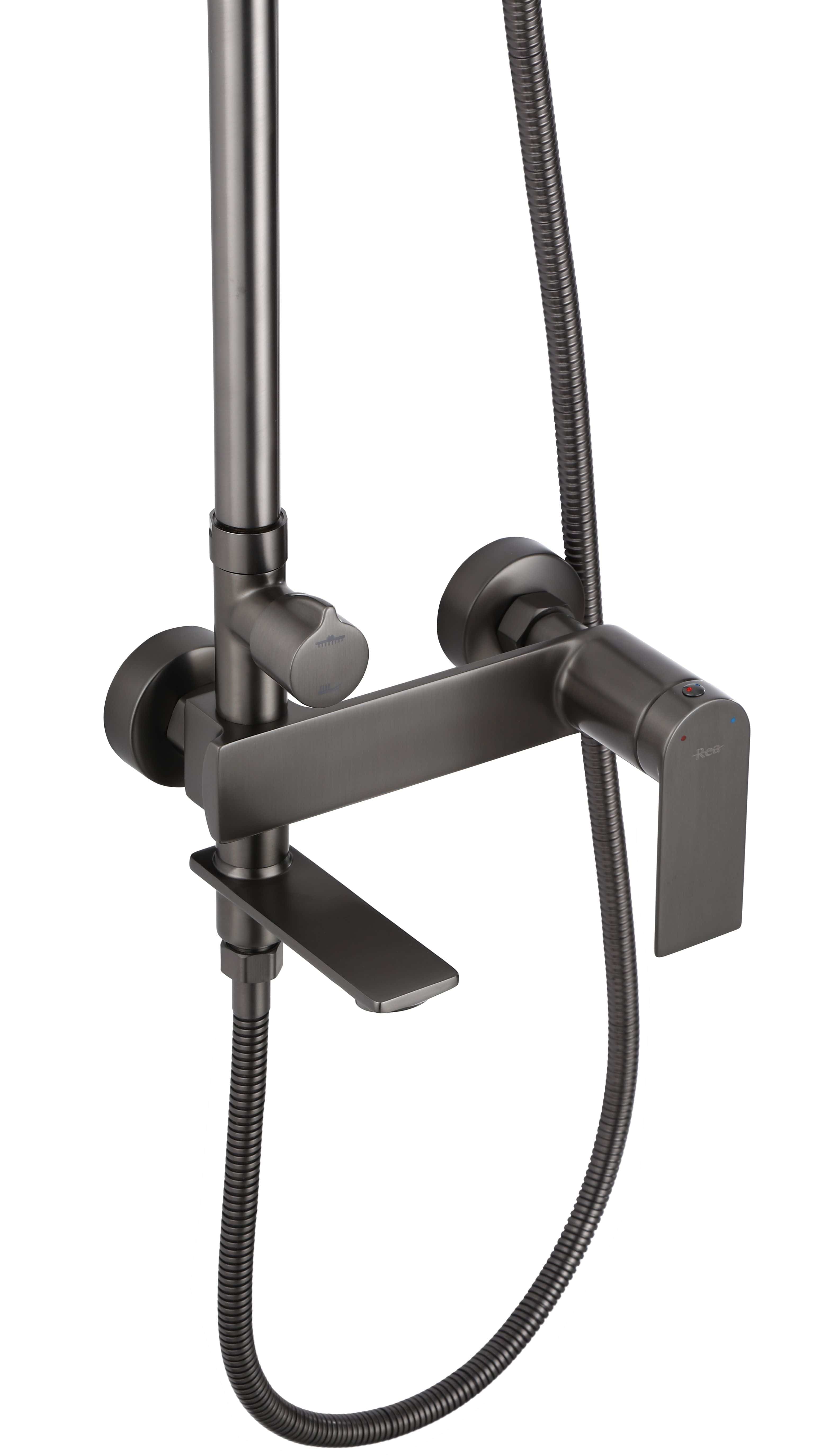 Set de dus Rea Storm 2, gri mat