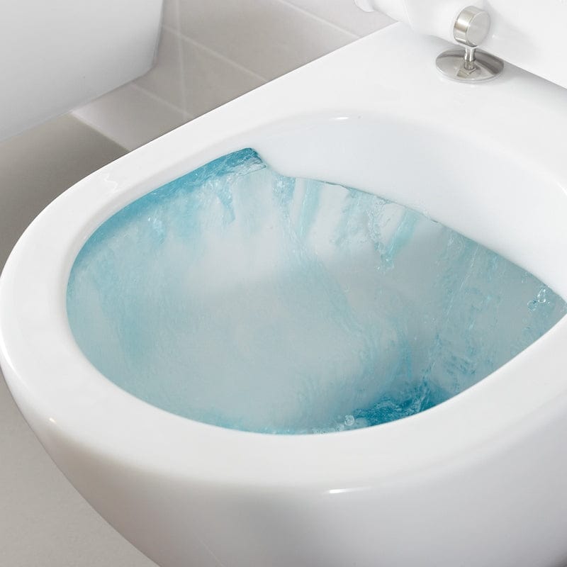 Set vas WC suspendat, cu capac soft close, quick release, alb