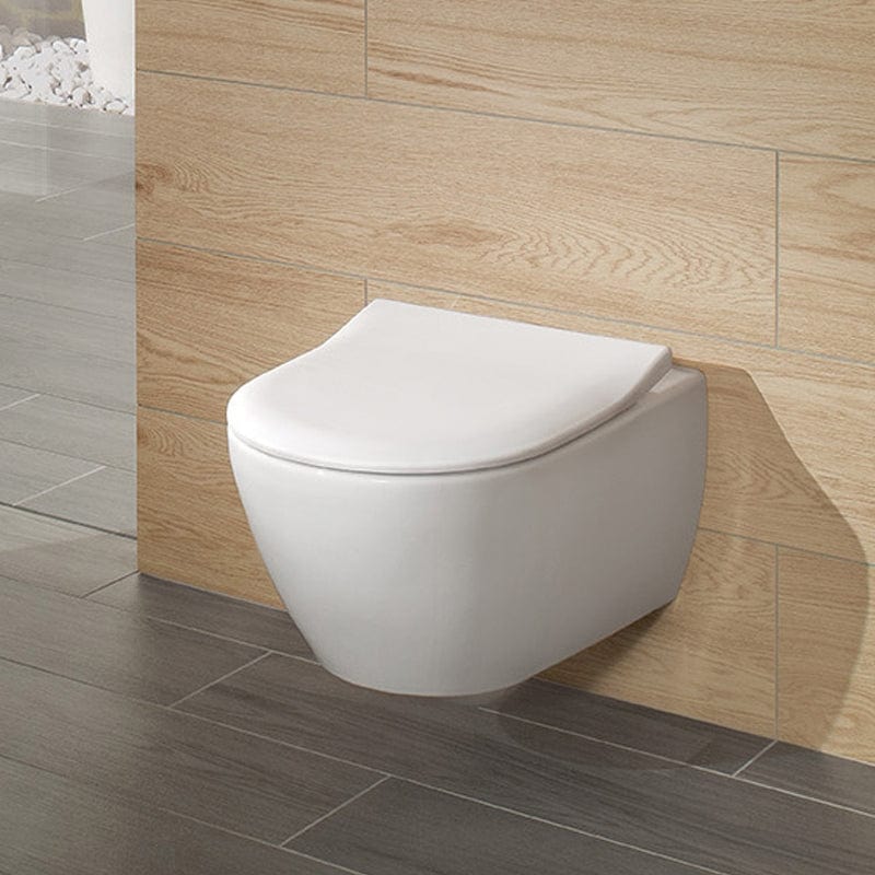 Set vas WC suspendat Subway 2.0, direct flush, soft close, alb