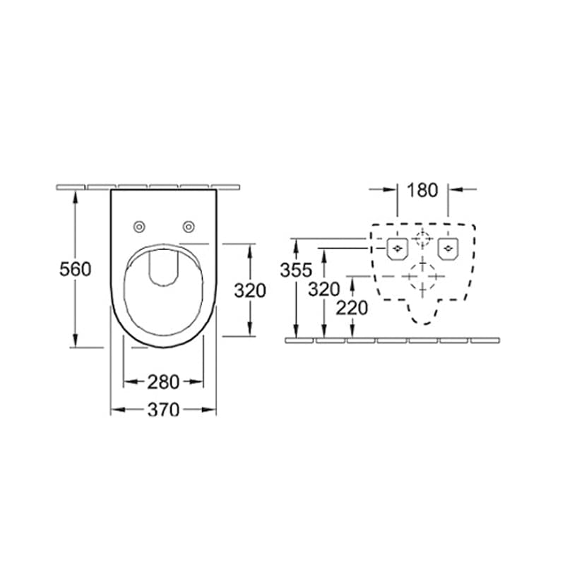 Set vas WC suspendat Subway 2.0, direct flush, soft close, alb