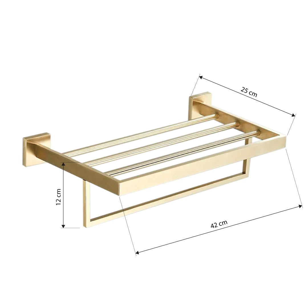 Suport de prosop, auriu mat, cod 1175