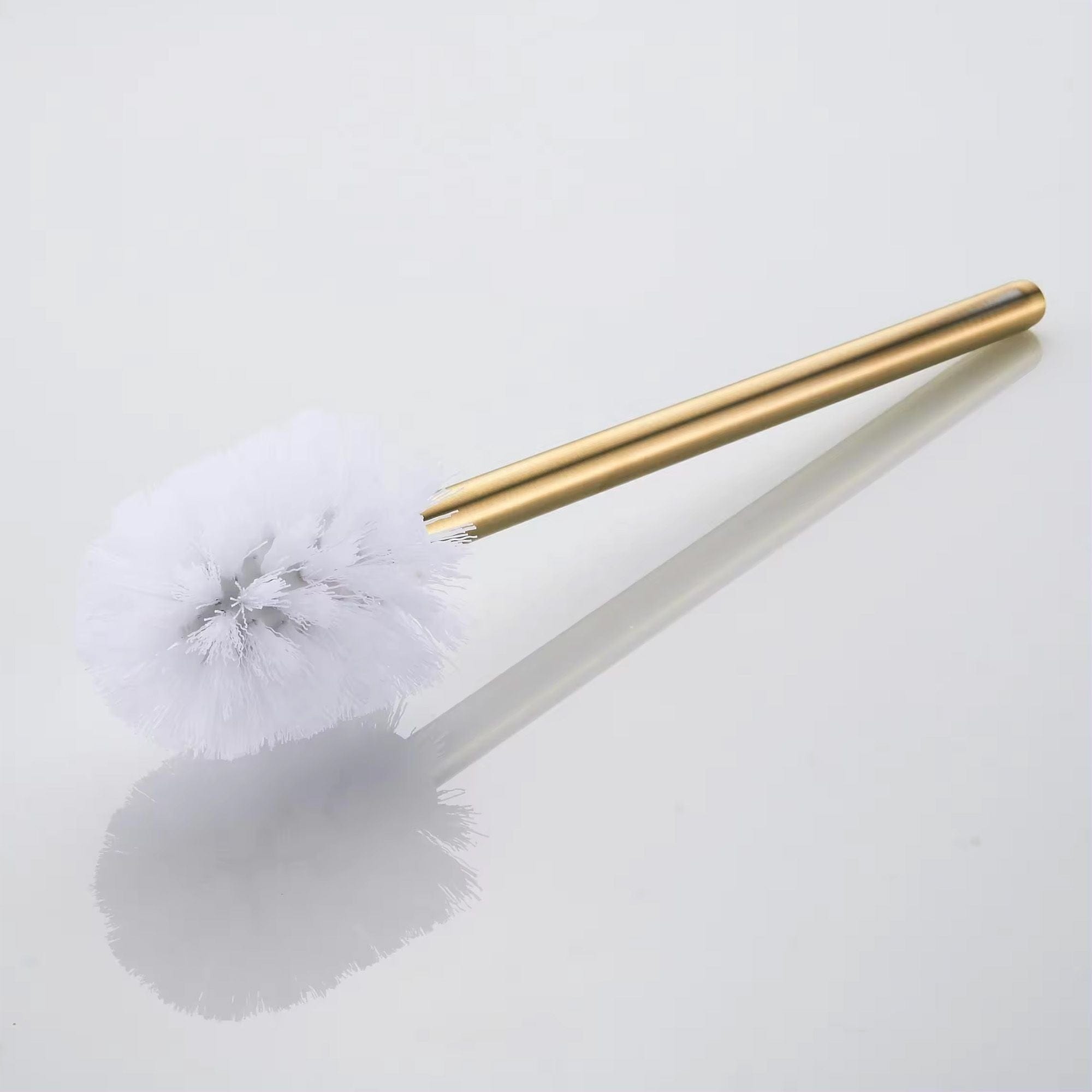 Suport perie wc Rea, auriu