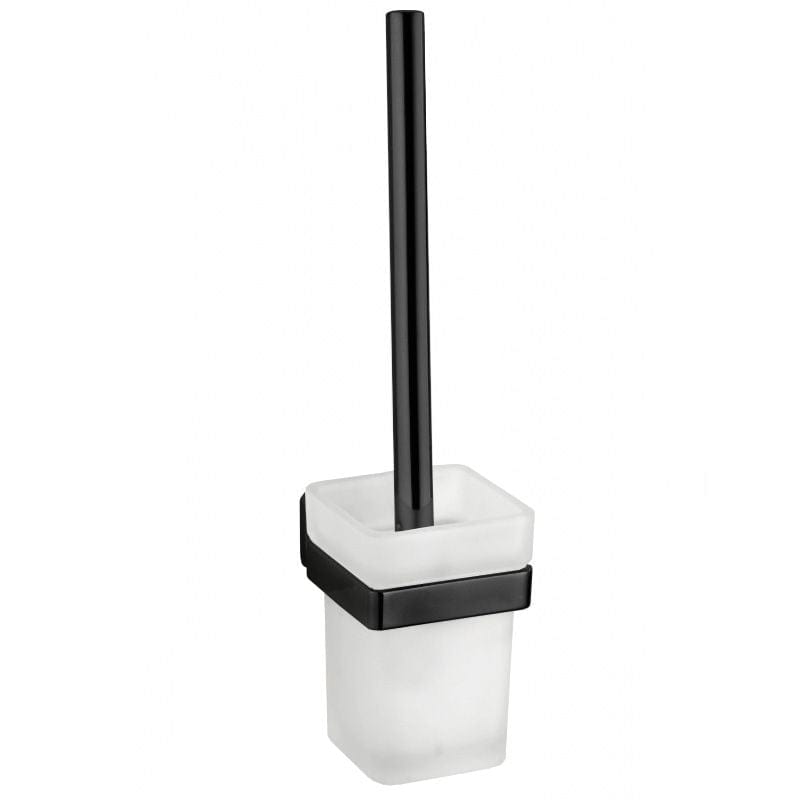 Suport perie wc Rea, negru mat