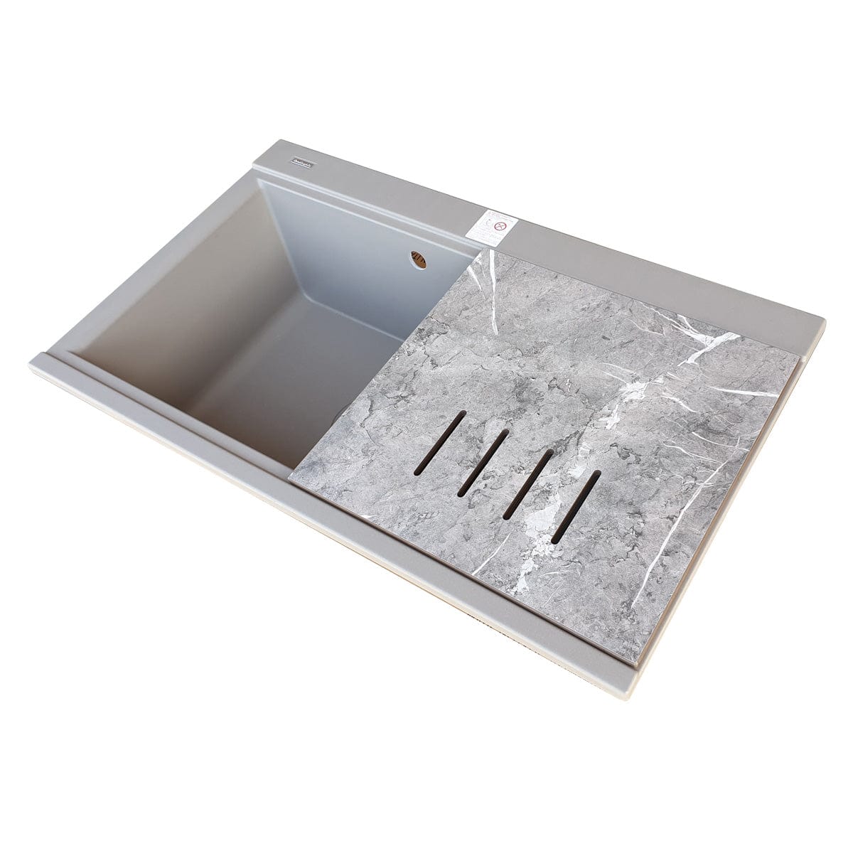 Tocator HPL Tortora pentru chiuveta, cod:6029