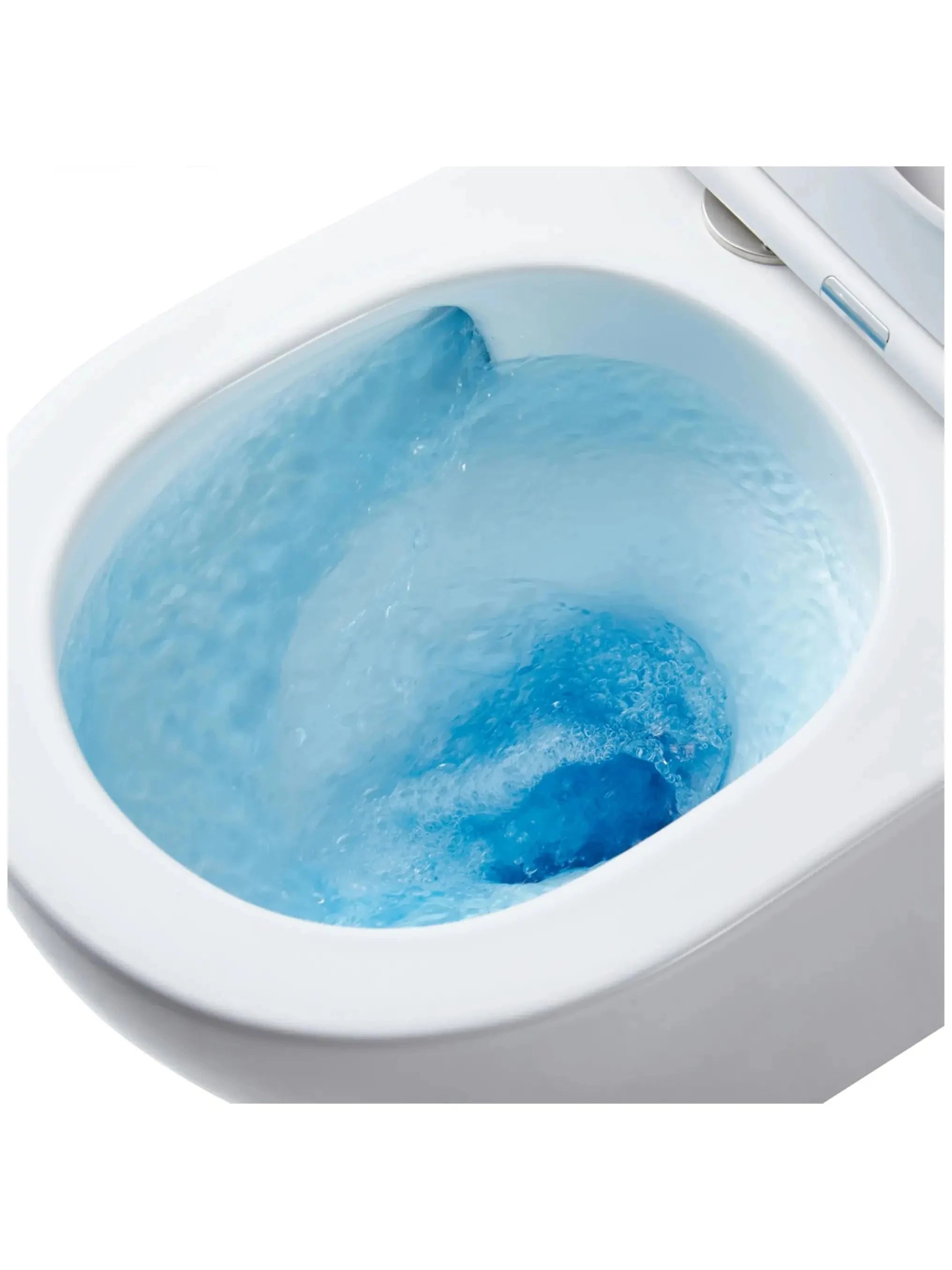 Vas WC Braga Plus, montaj suspendat, din ceramica sanitara, quick release, tornado si soft close, alb lucios, Elysium