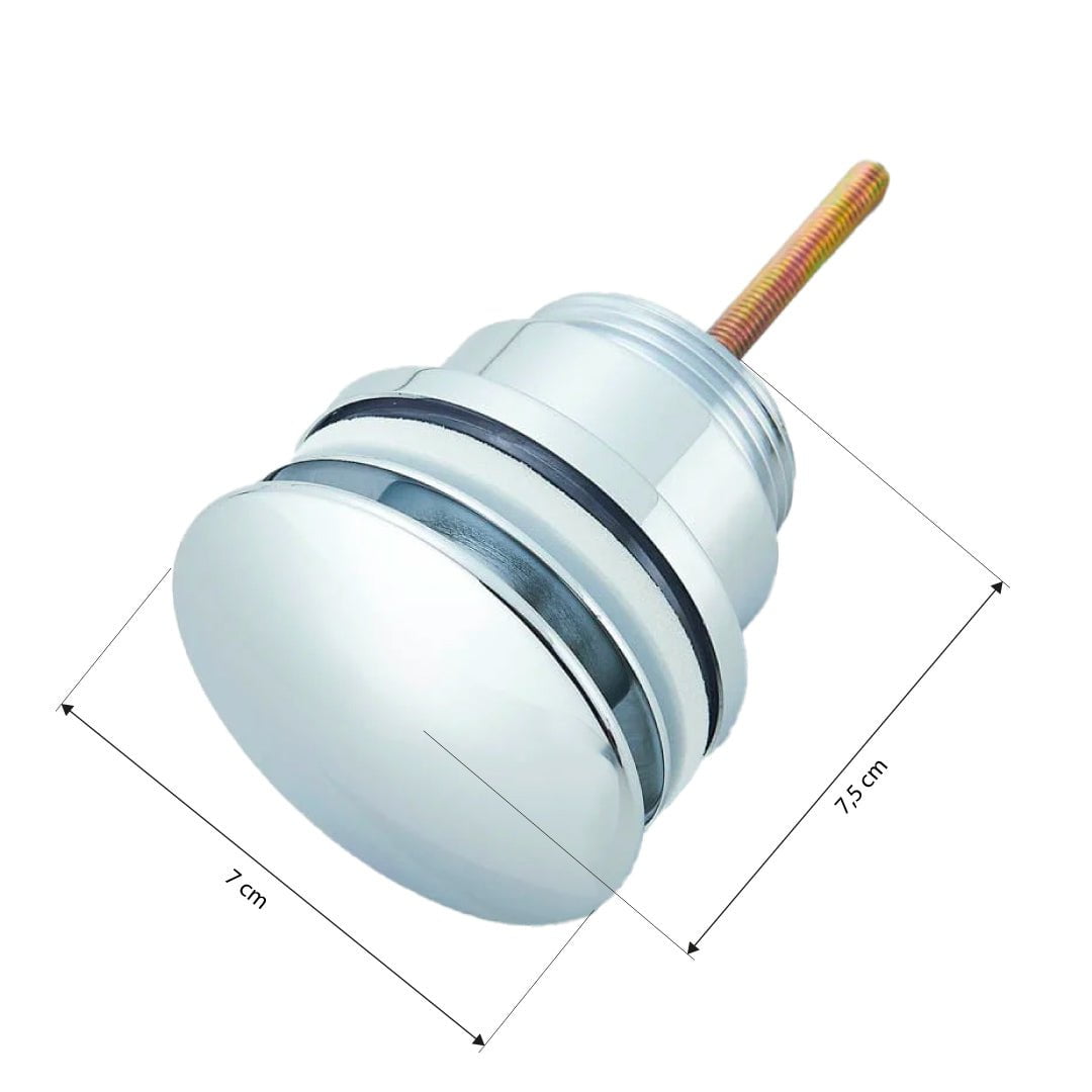 Ventil universal pentru lavoar cu click-clack, crom, cod 1184