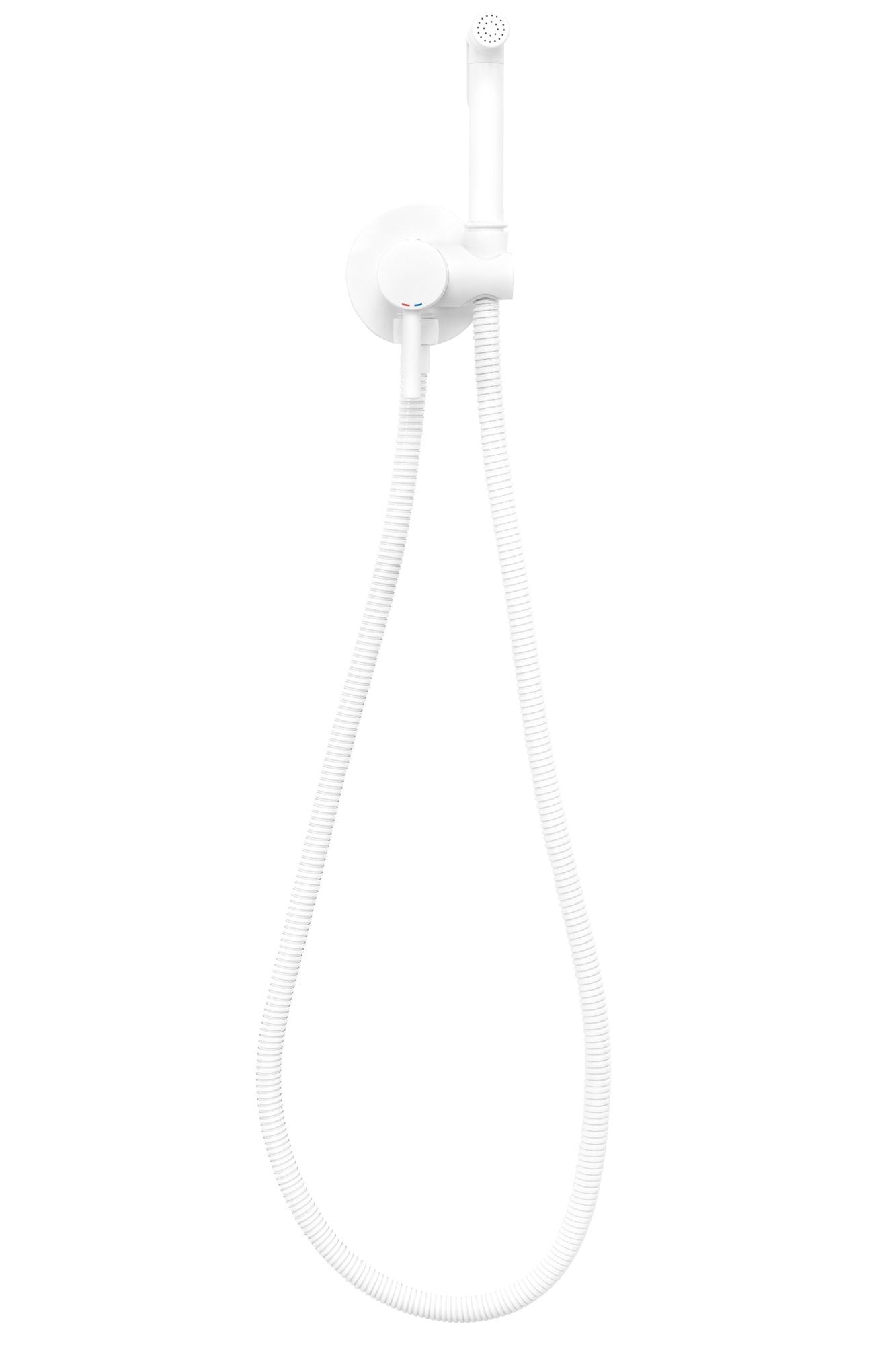 Baterie bideu Rea Lungo Loop, alb mat