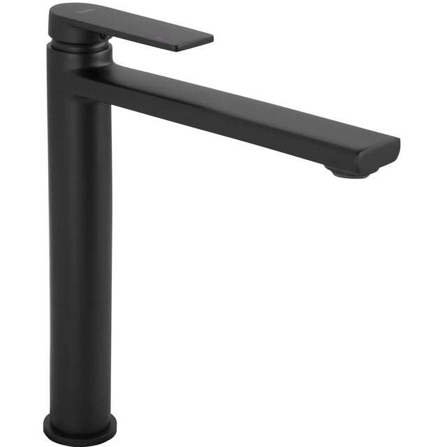 Baterie lavoar Rea Verso High, negru mat