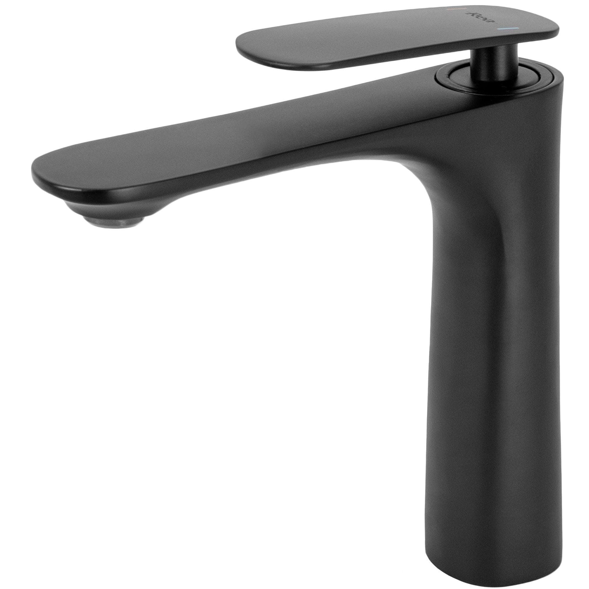 Baterie pentru lavoar Rea Berg Low, negru mat