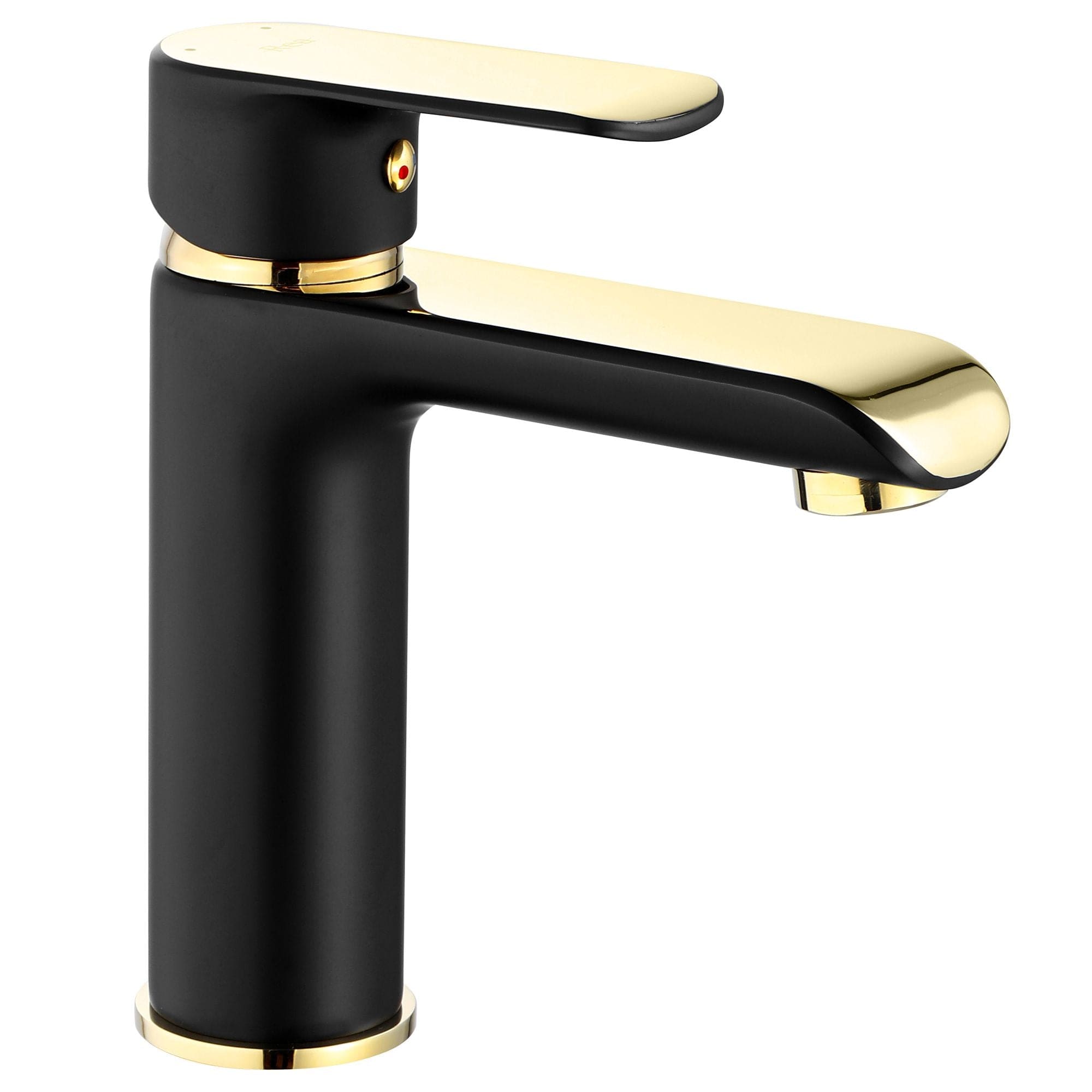 Baterie pentru lavoar Rea Bloom negru/auriu