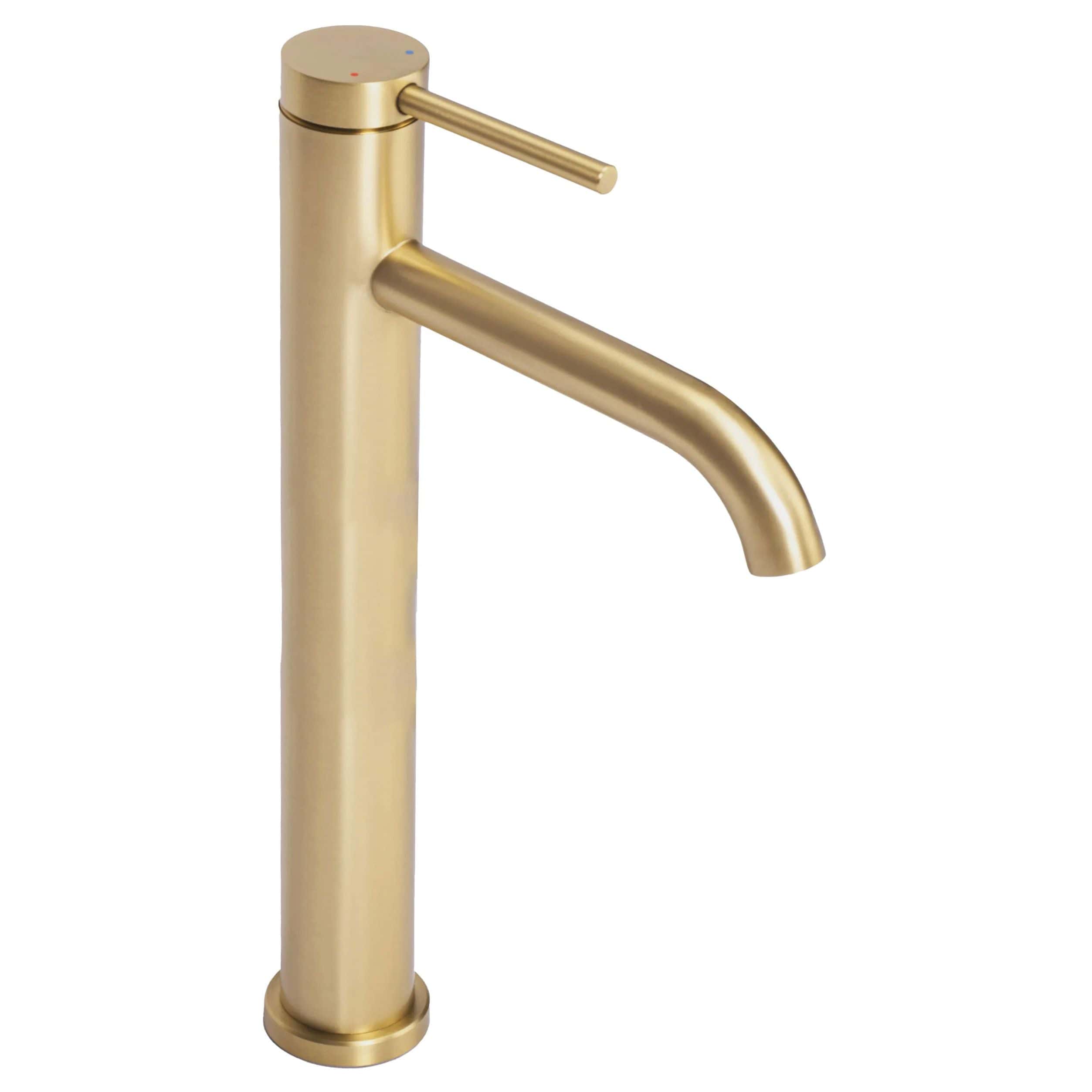 Baterie pentru lavoar Rea Clif High, auriu mat