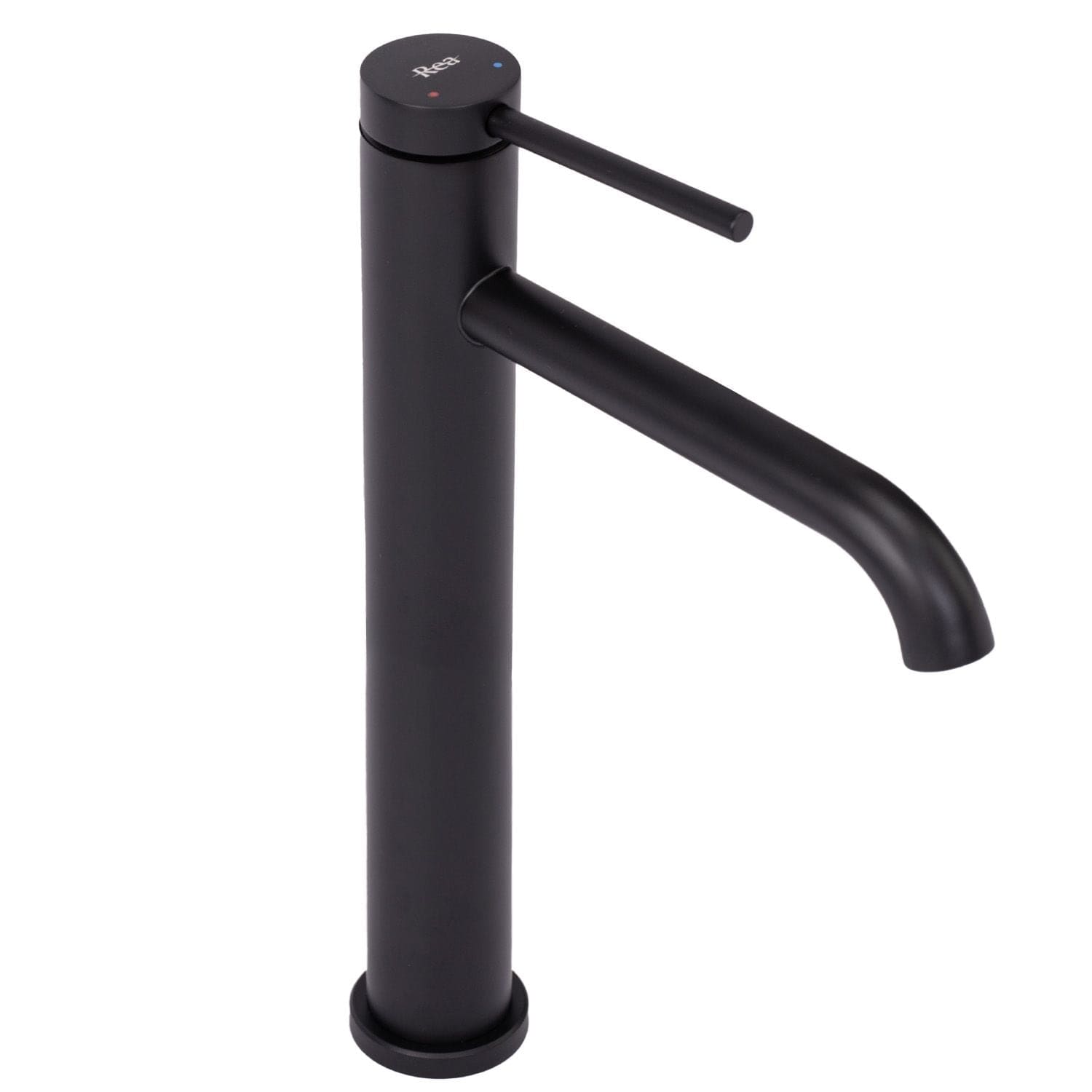 Baterie pentru lavoar Rea Clif High, negru mat