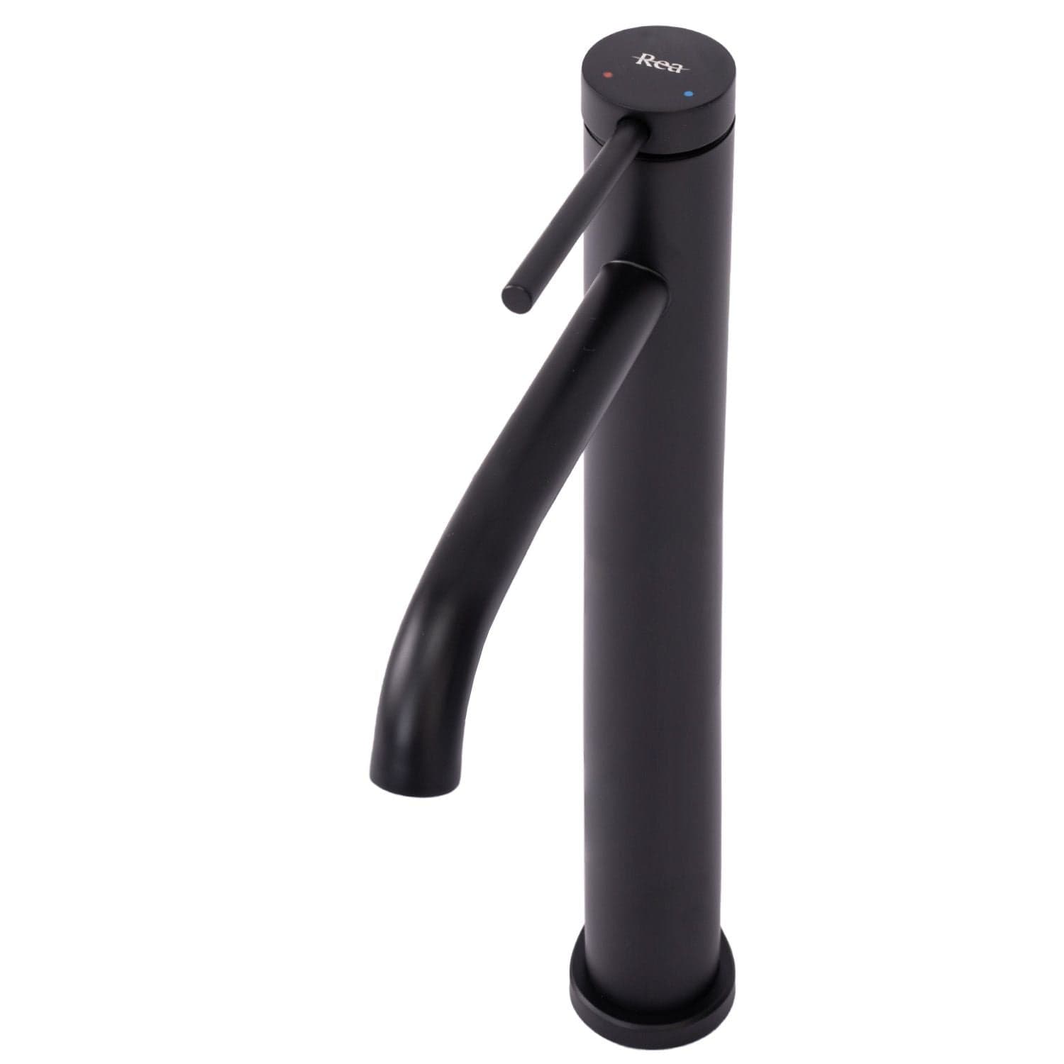 Baterie pentru lavoar Rea Clif High, negru mat