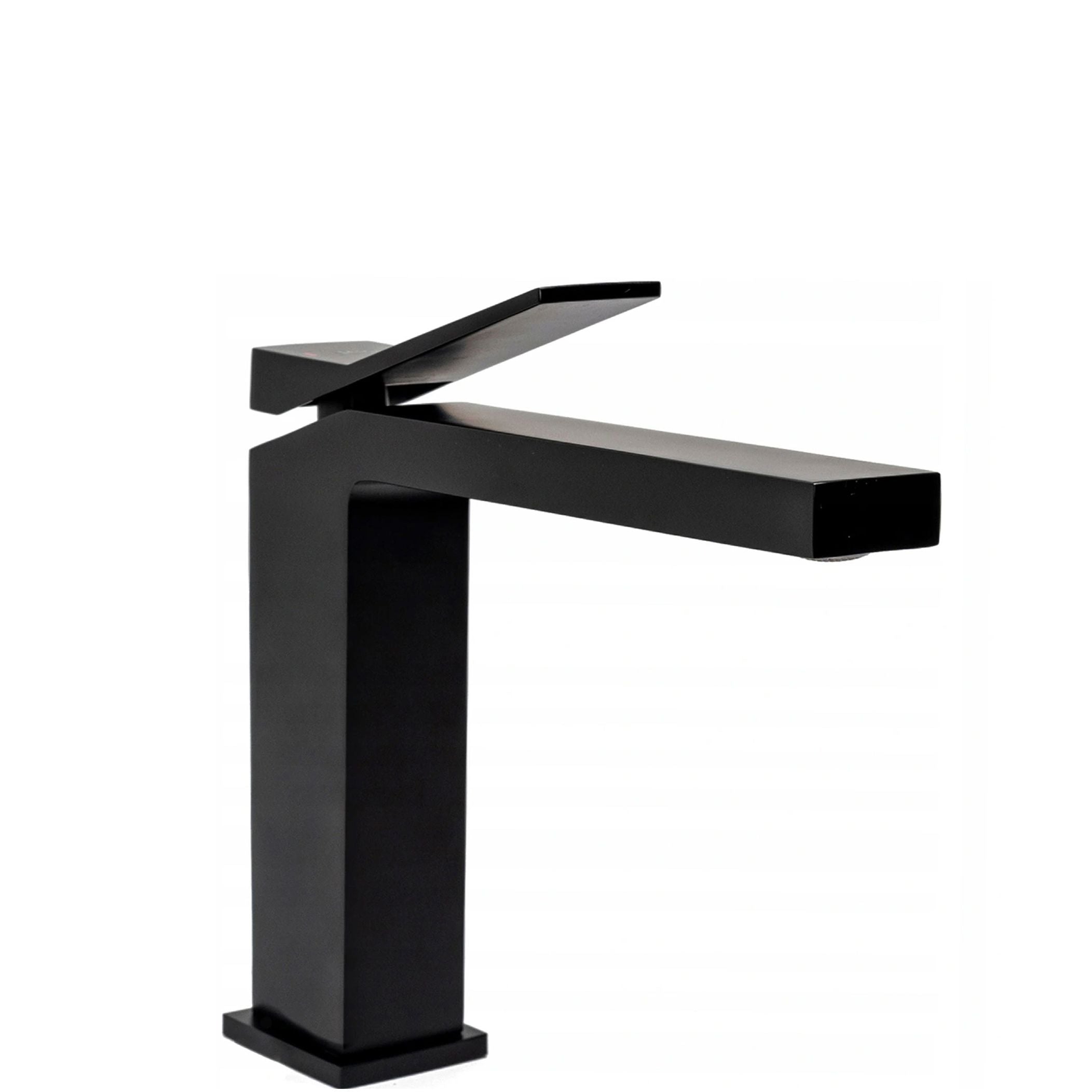 Baterie pentru lavoar Rea Duet Low, negru mat
