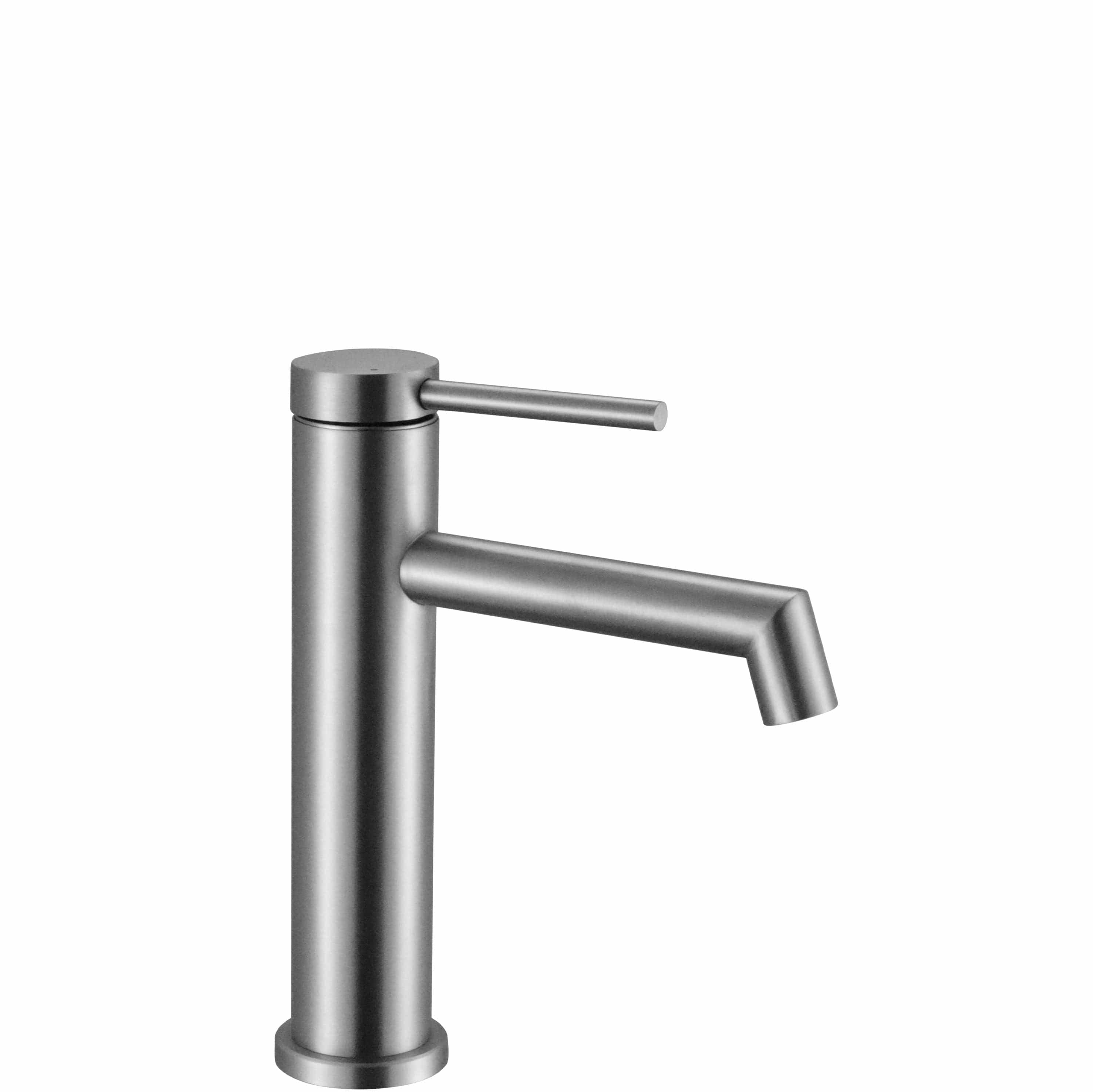 Baterie pentru lavoar Rea Foss Low, argintiu mat
