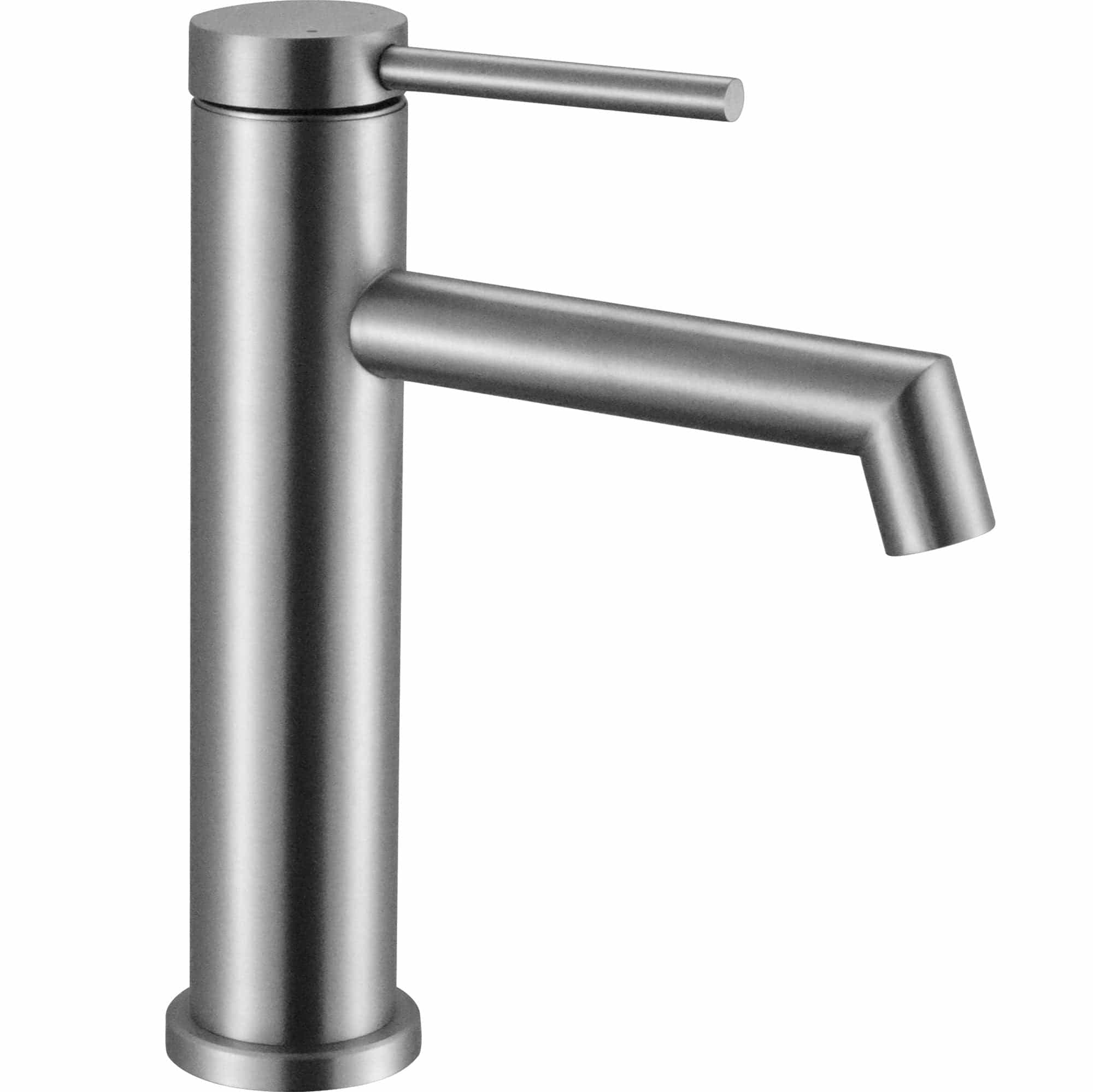 Baterie pentru lavoar Rea Foss Low, argintiu mat
