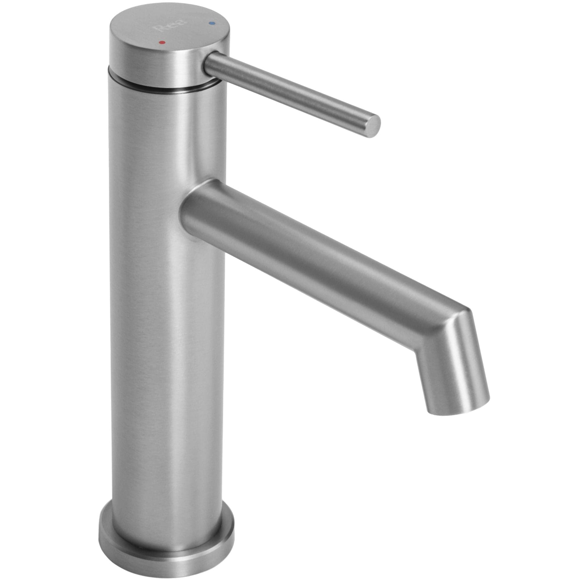 Baterie pentru lavoar Rea Foss Low, argintiu mat
