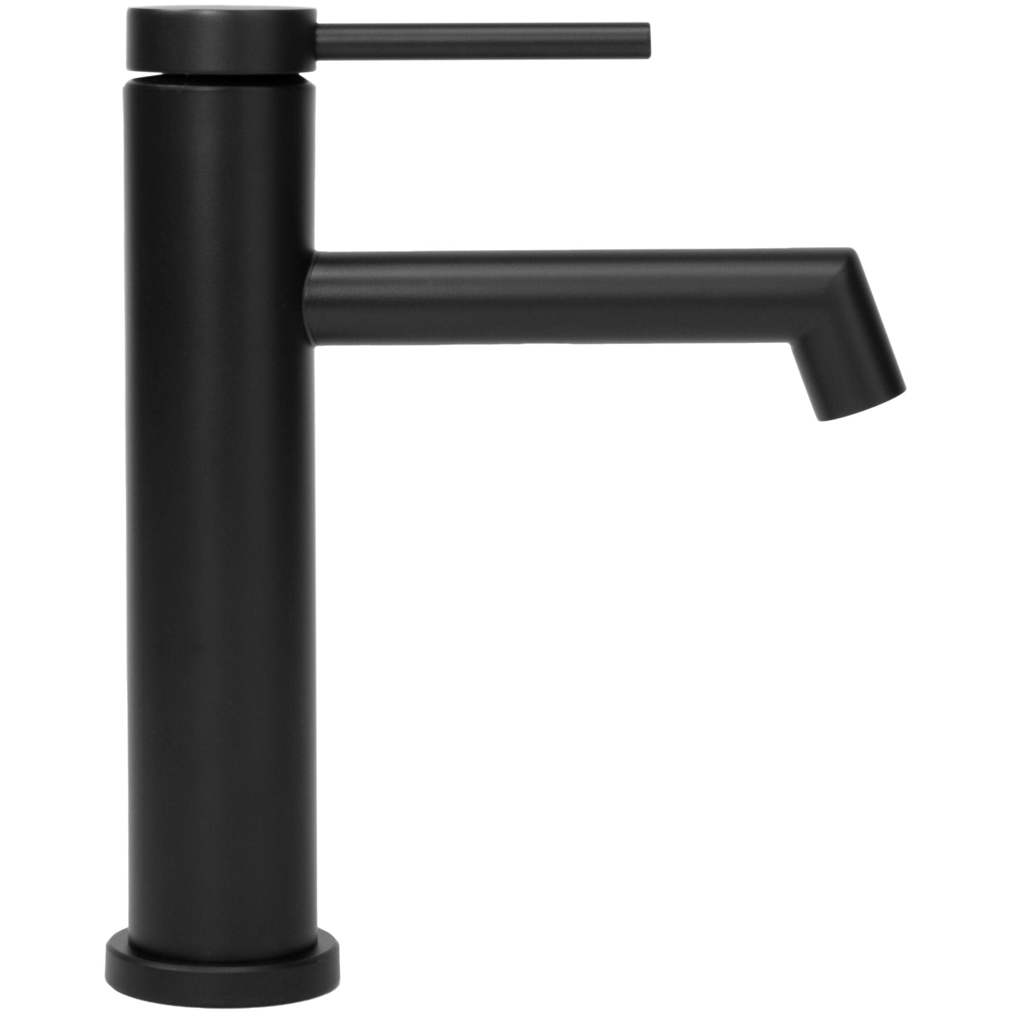 Baterie pentru lavoar Rea Foss Low, negru mat