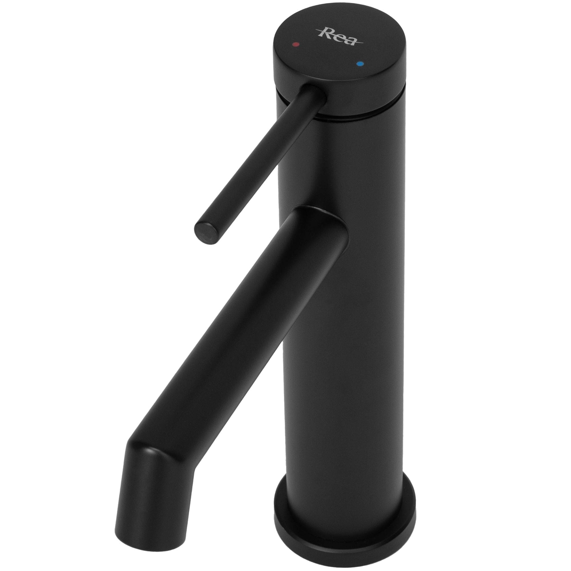 Baterie pentru lavoar Rea Foss Low, negru mat