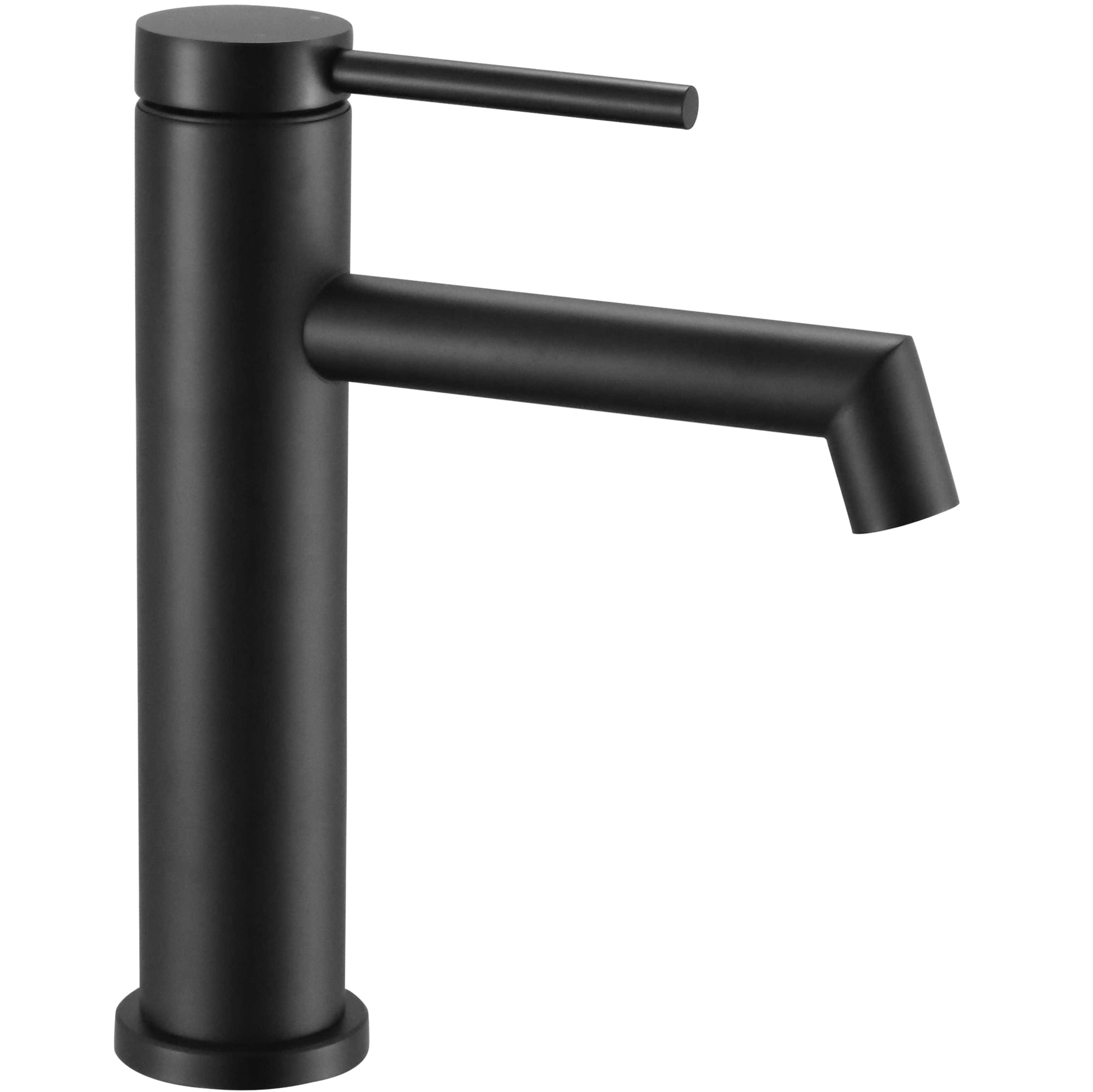 Baterie pentru lavoar Rea Foss Low, negru mat