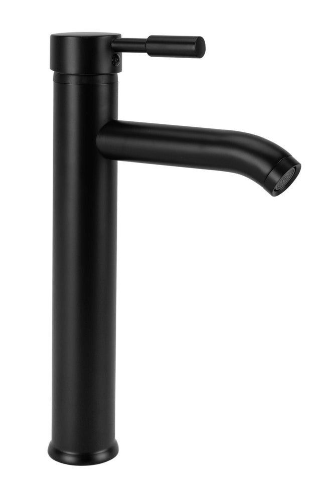 Baterie pentru lavoar Rea Graf High, negru mat