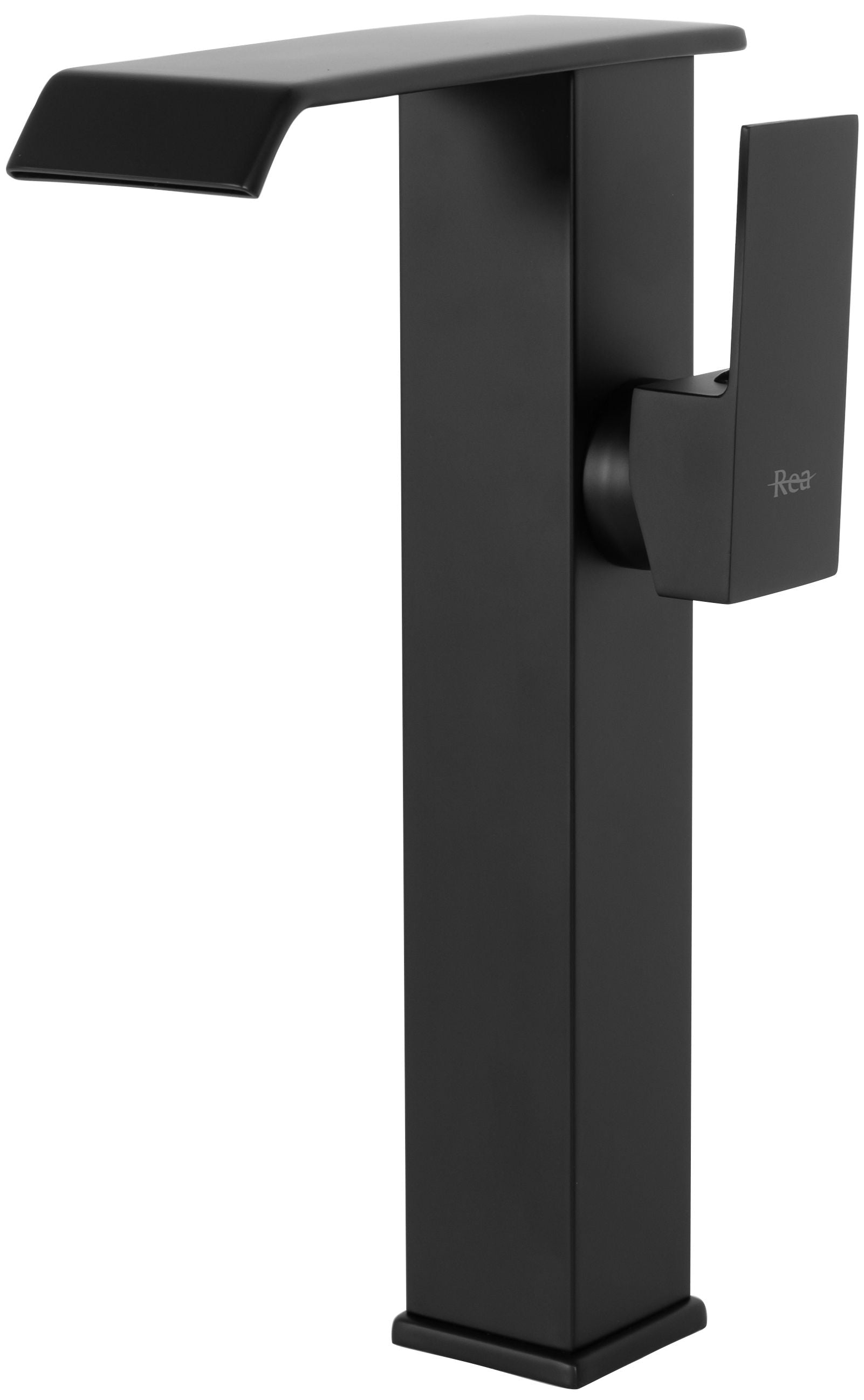 Baterie pentru lavoar Rea Kent High, negru mat