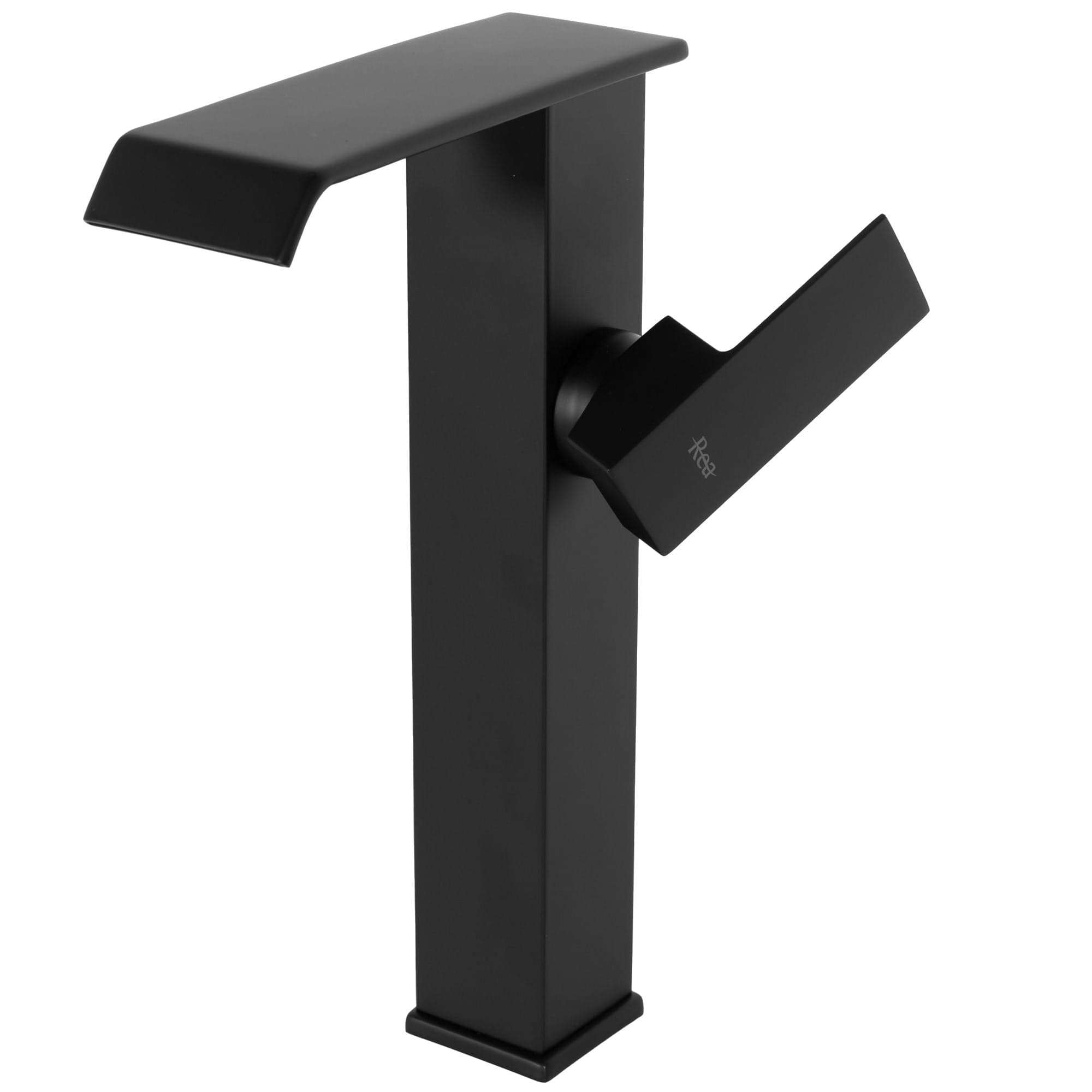 Baterie pentru lavoar Rea Kent High, negru mat