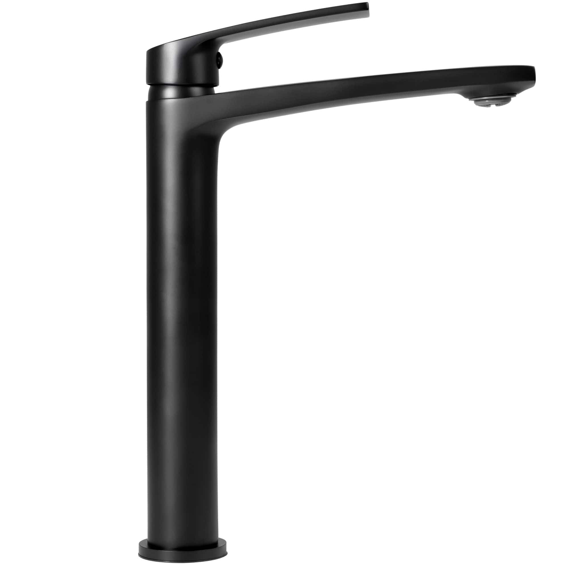 Baterie pentru lavoar Rea Luppo High, negru mat