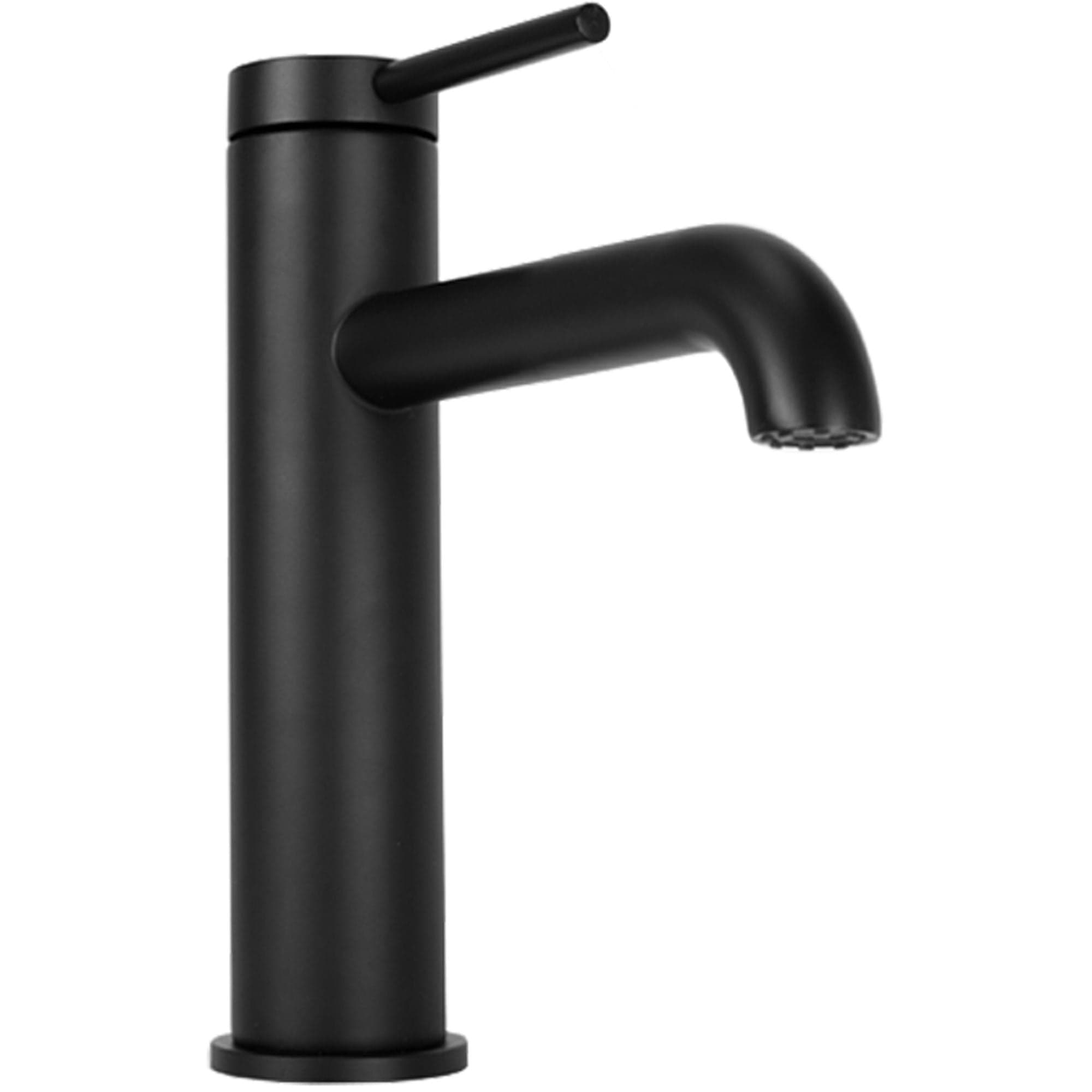 Baterie pentru lavoar Rea Spot Low, negru mat