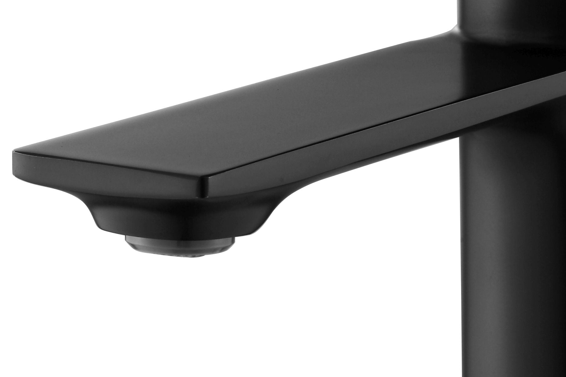 Baterie pentru lavoar Rea Storm Low, negru mat