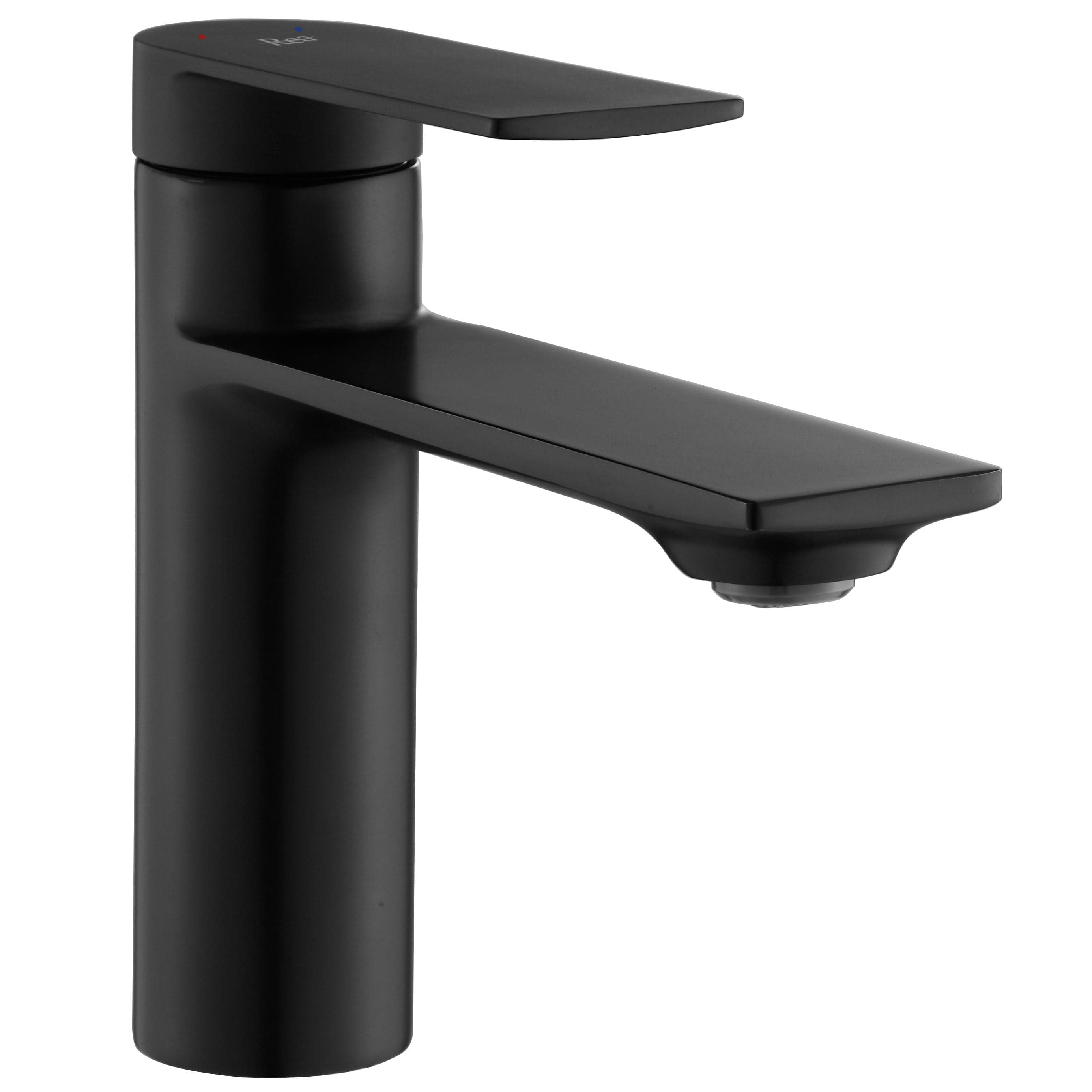 Baterie pentru lavoar Rea Storm Low, negru mat