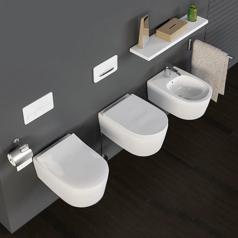 Bideu suspendat Villeroy & Boch, Avento, alb
