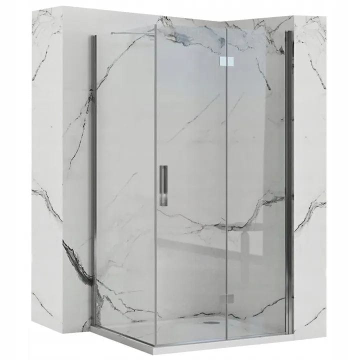 Cabină de duș Rea Molier, argintiu - 100x90 cm