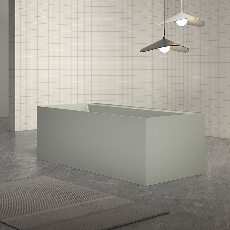 Cada de baie, freestanding, 1600x700x550 mm, din compozit, dreptunghiulara, alb, MonBlari