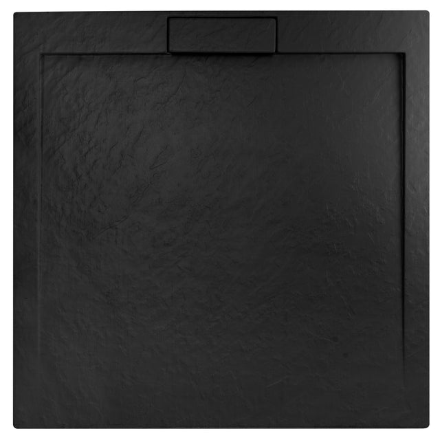 Cadiță de duș Rea Grand 90x90 cm neagră