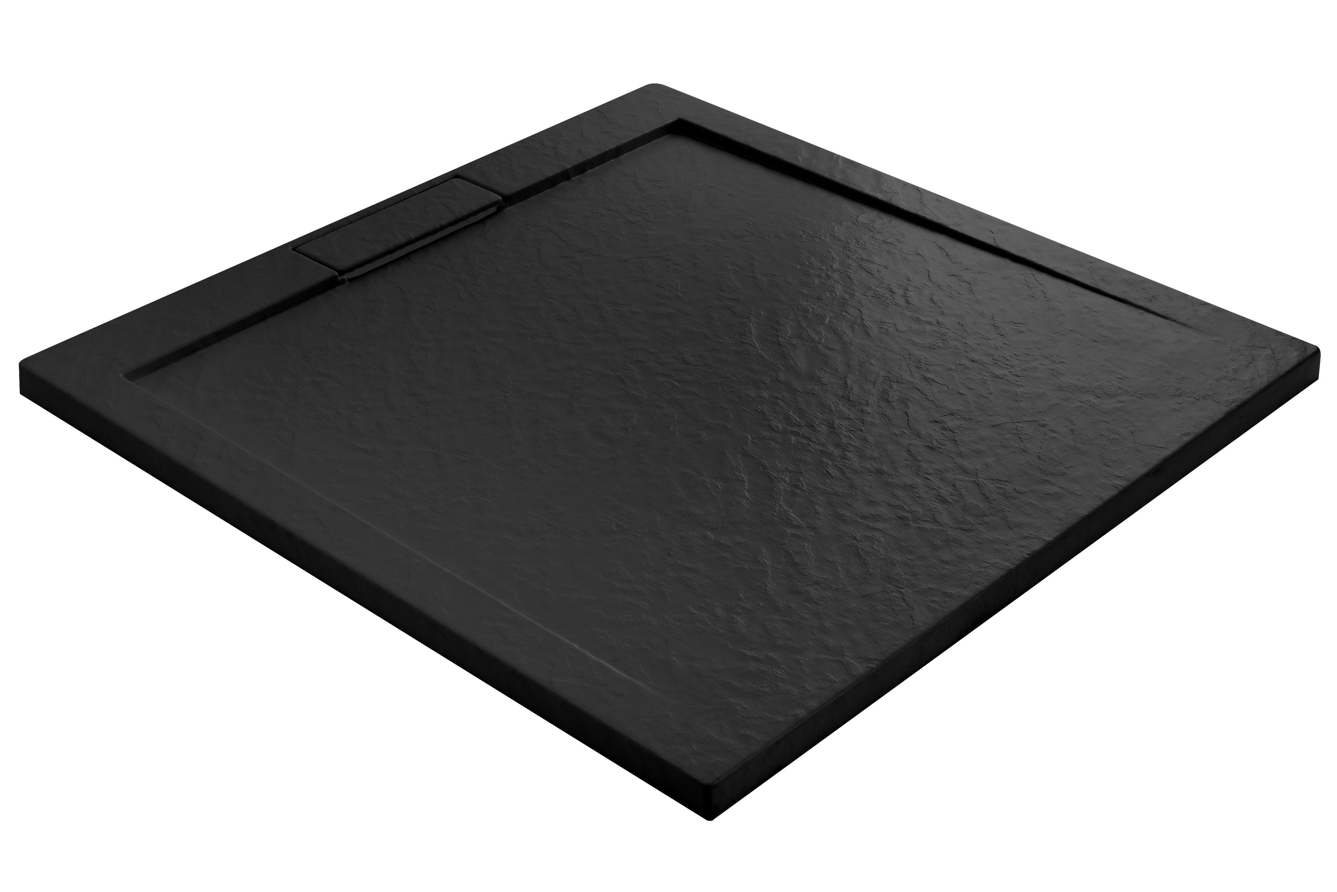 Cadiță de duș Rea Grand 90x90 cm neagră