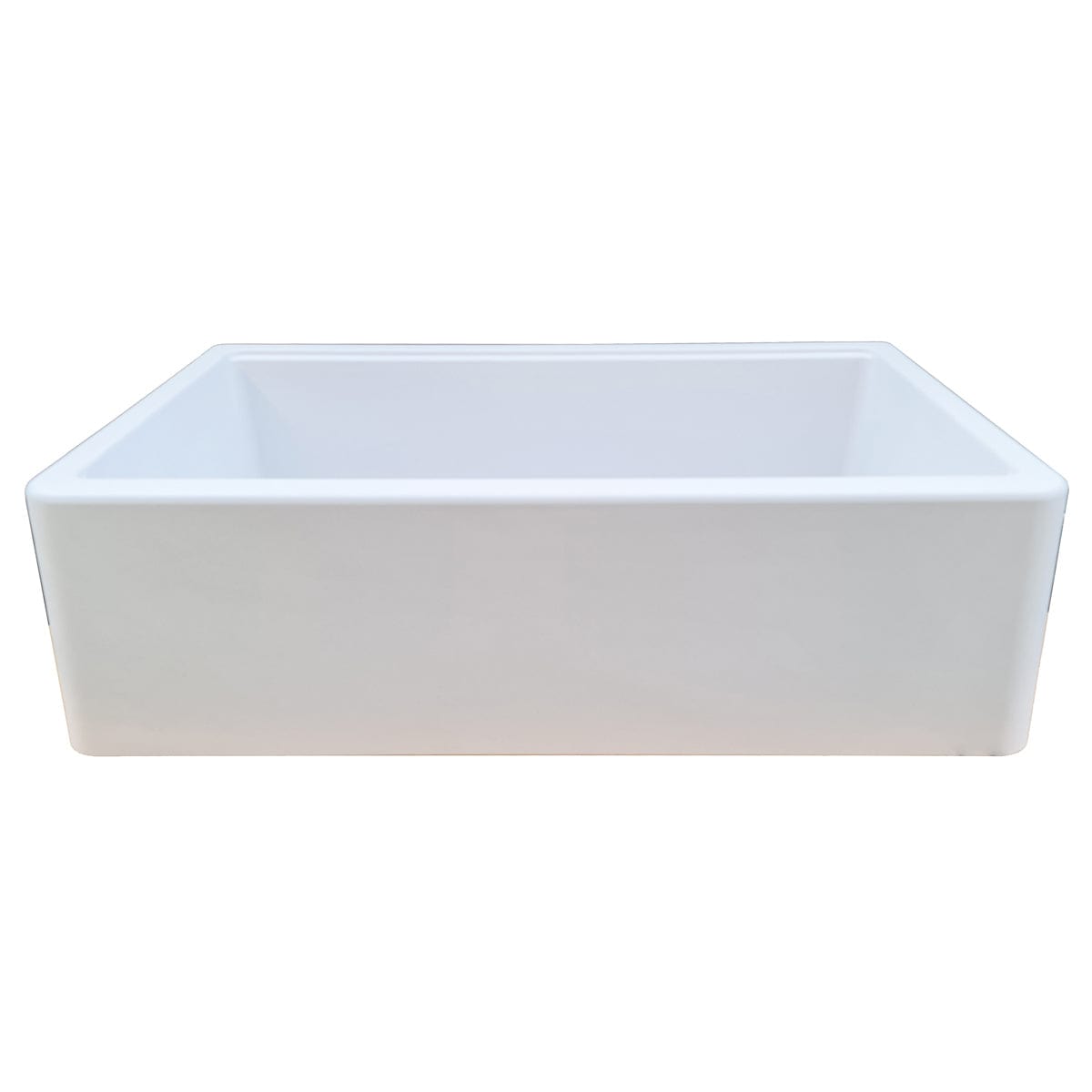 Chiuveta bucatarie granit reversibila Polar White + accesorii montaj, 838x520x240 mm, cod 6011