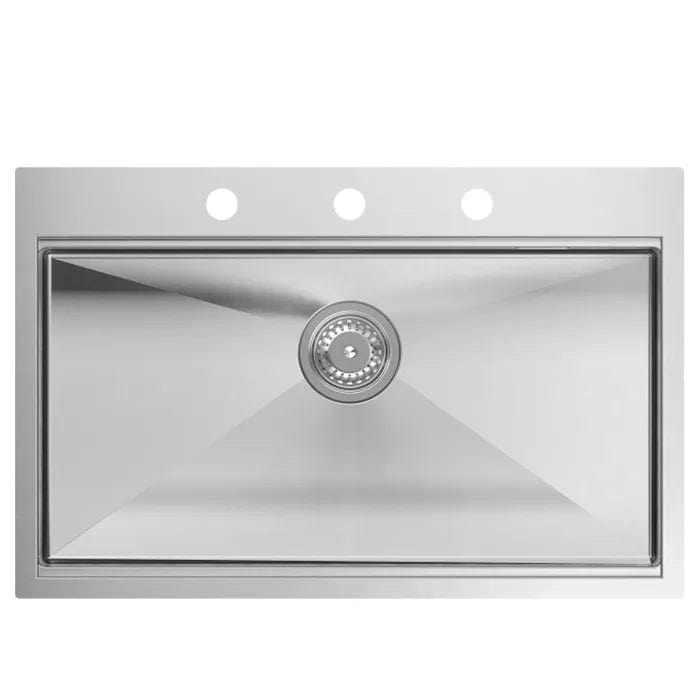 Chiuvetă din inox Burt 110 Quadron, workstation, argintiu